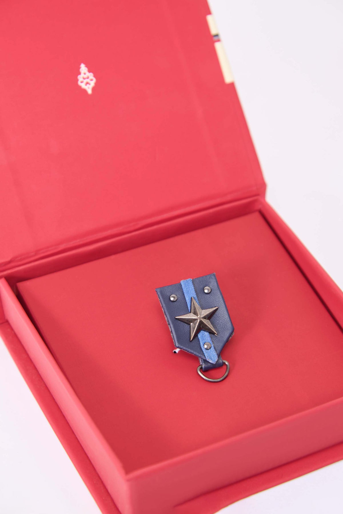 Light Blue Star Brooch