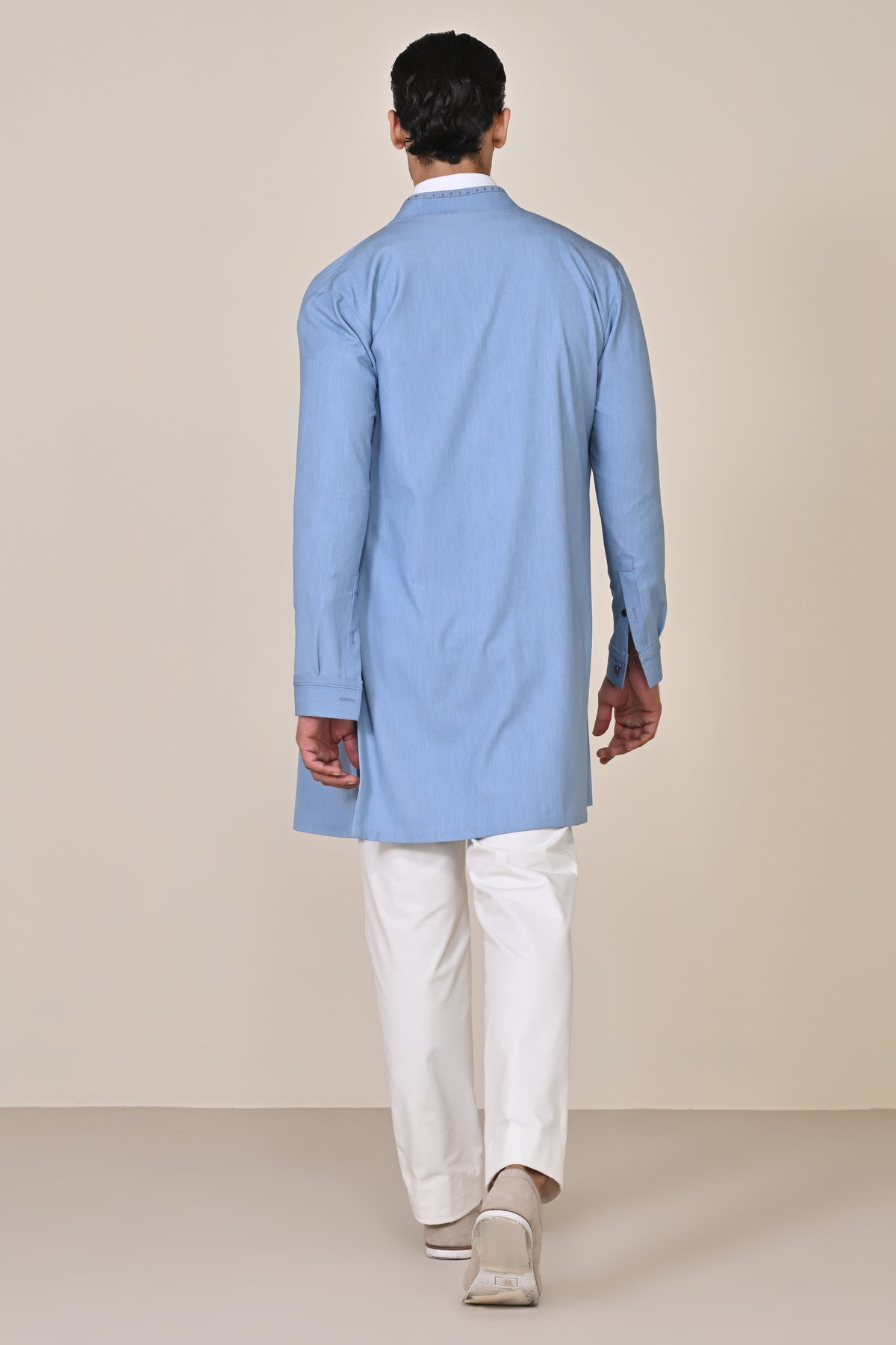 Light Blue Shirt Kurta