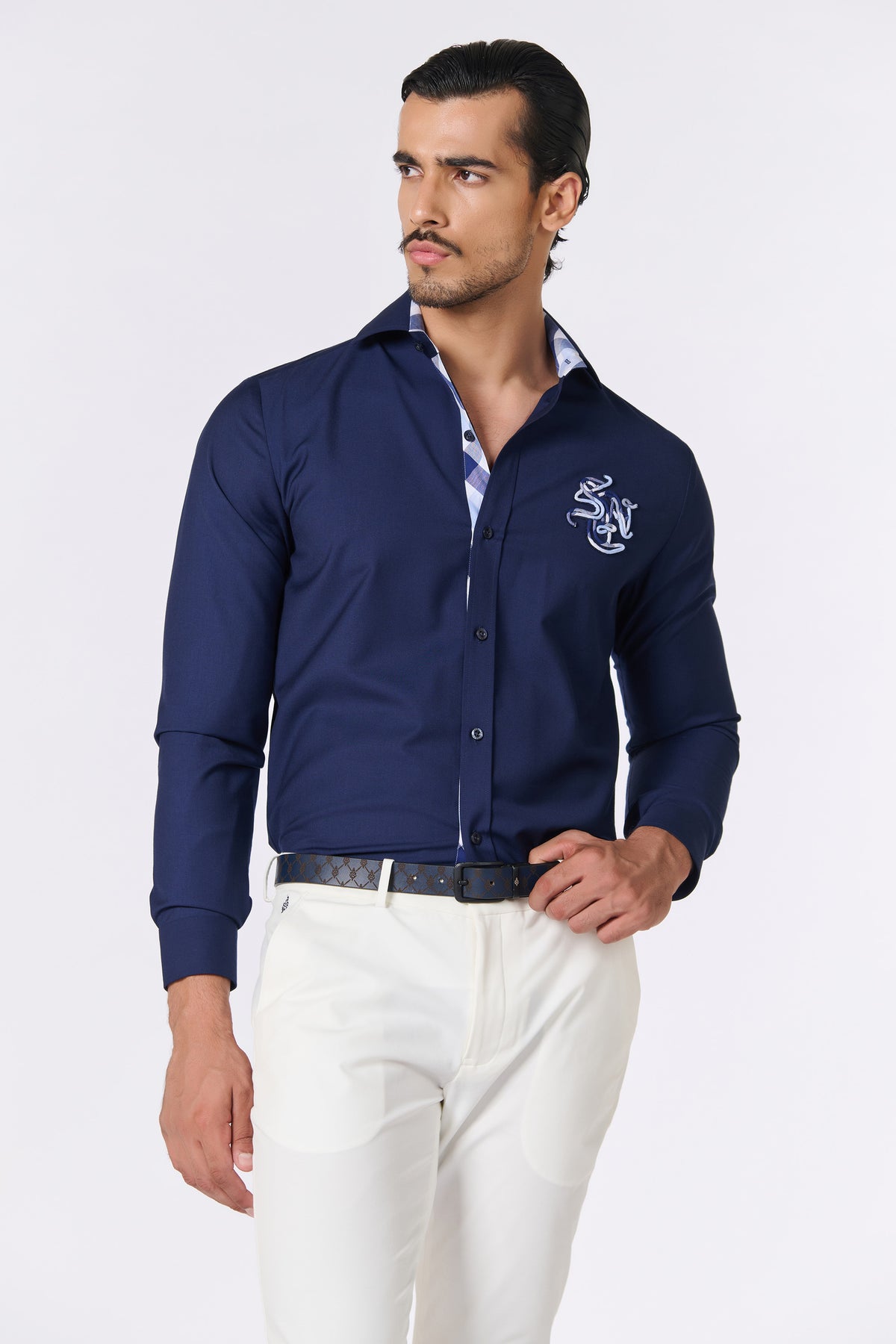 SNCC Navy Shirt with Patch Logo