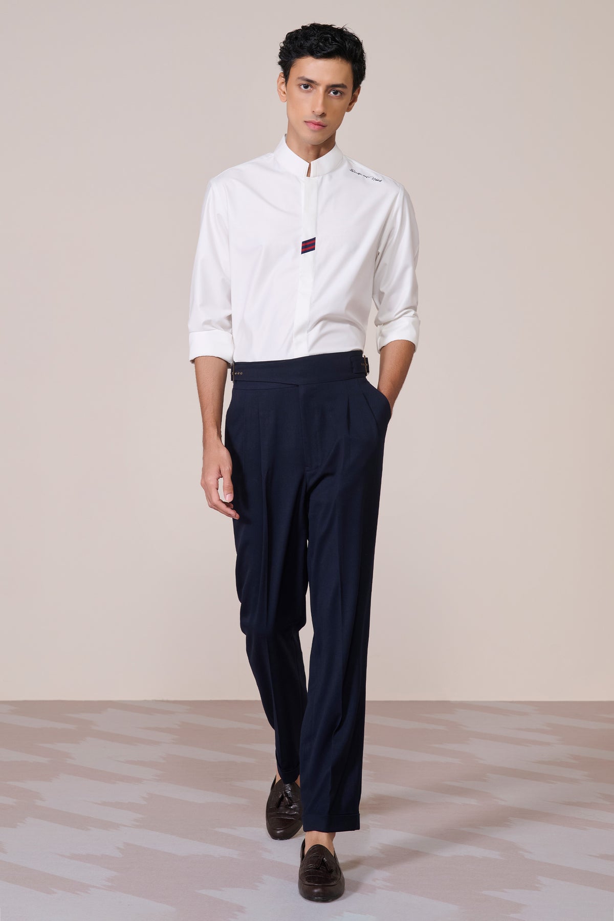 Off-White Band Collar Shirt