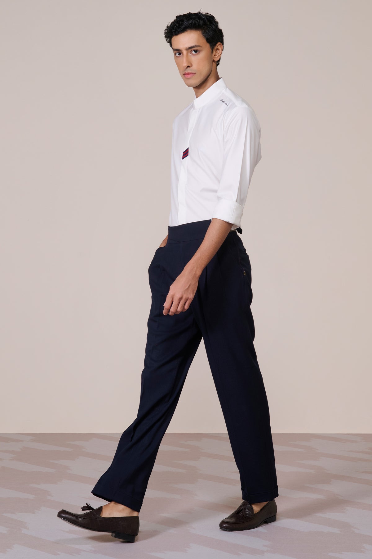 Off-White Band Collar Shirt