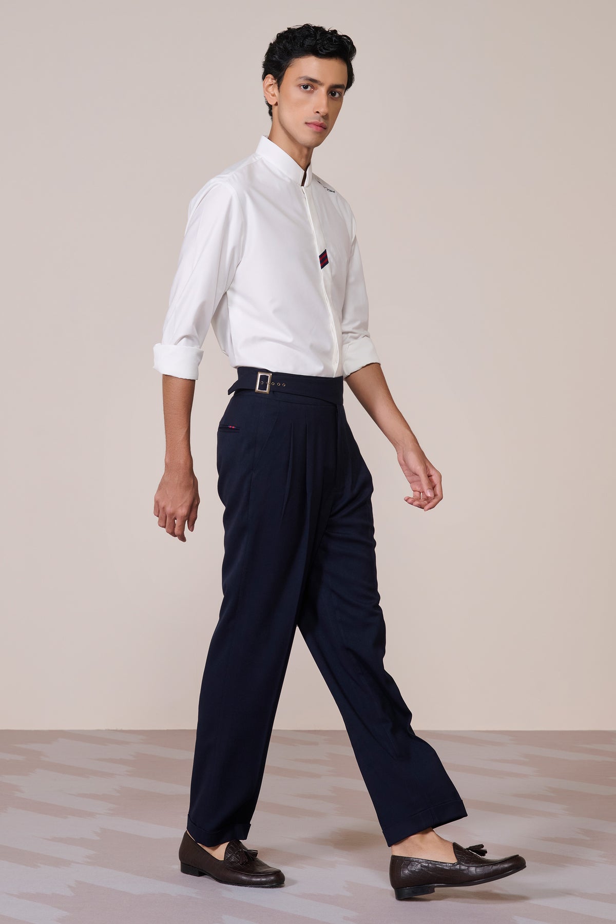 Off-White Band Collar Shirt