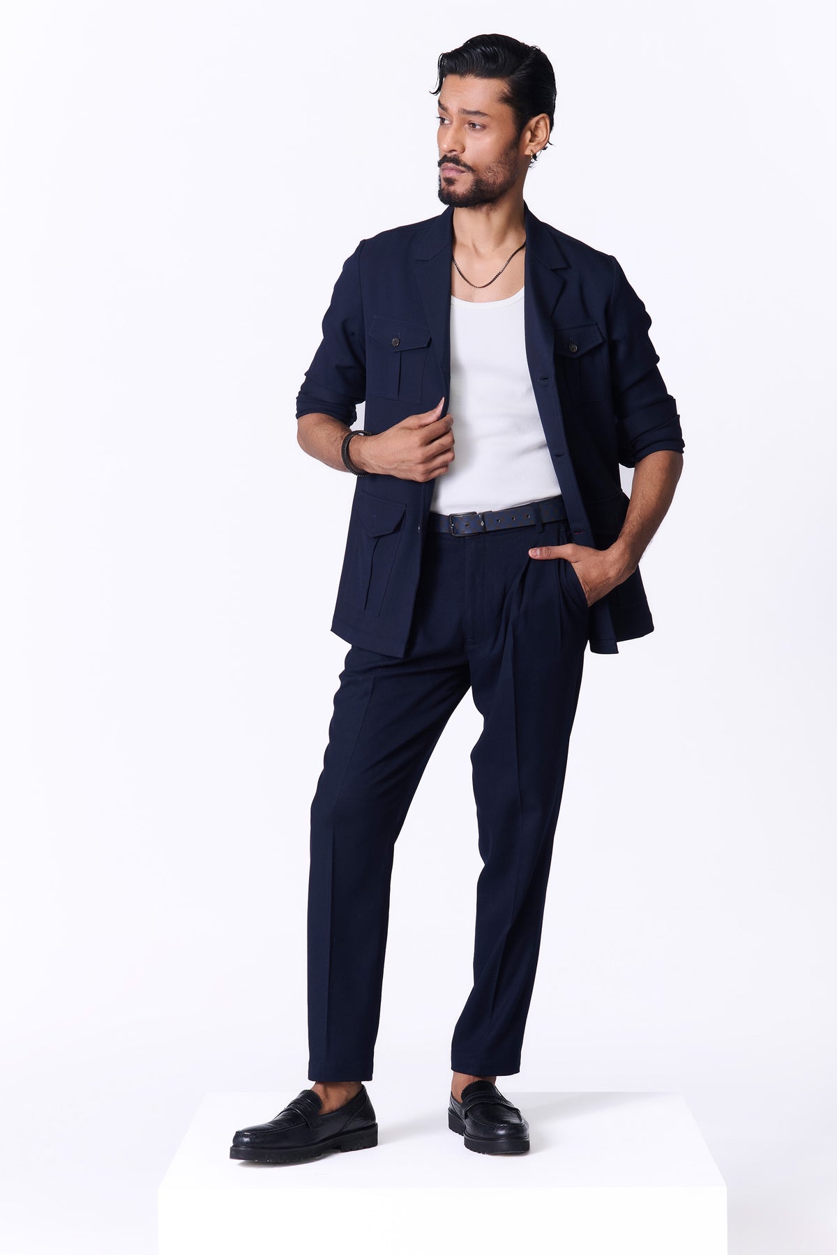 Navy Utility Shacket