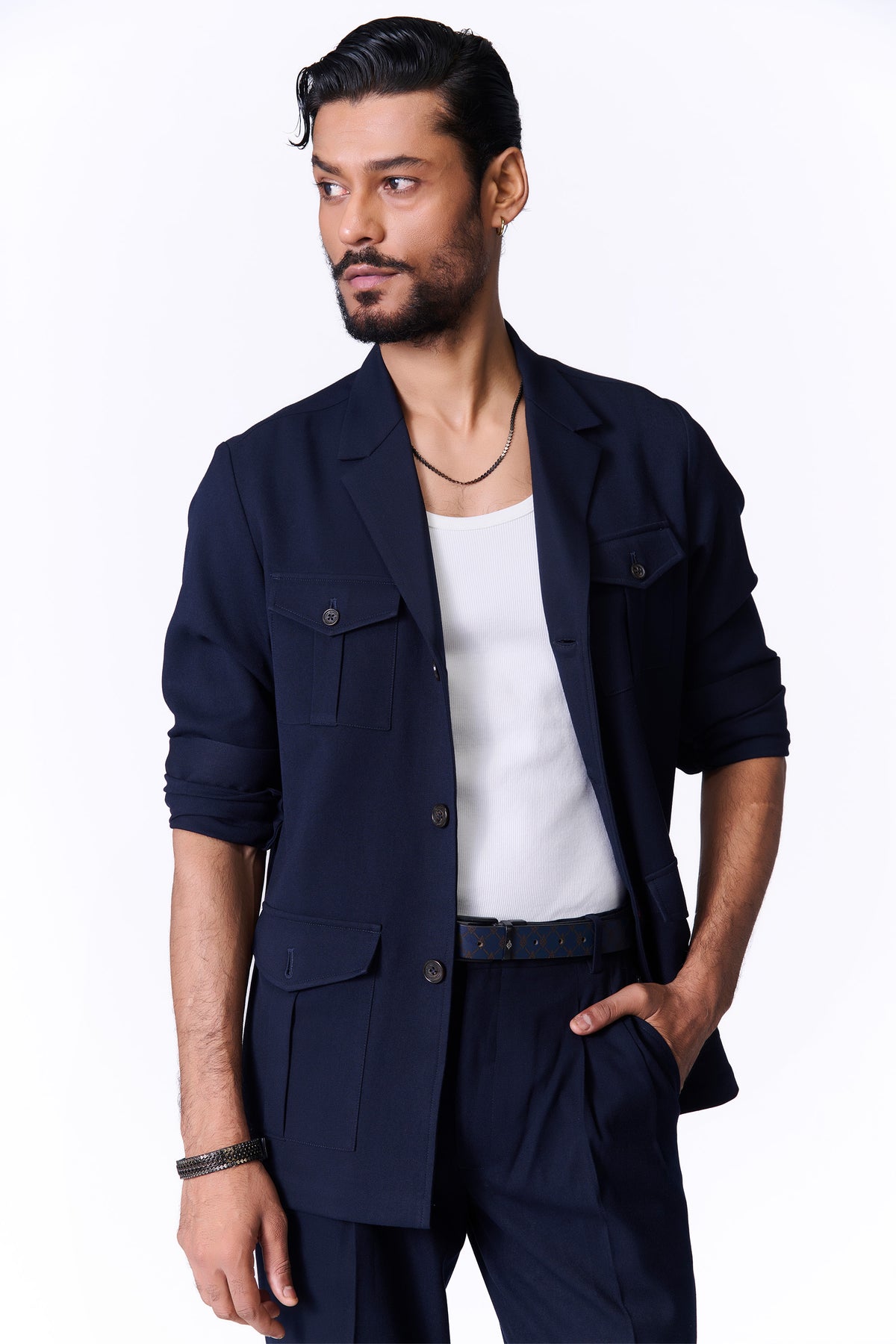 Navy Utility Shacket