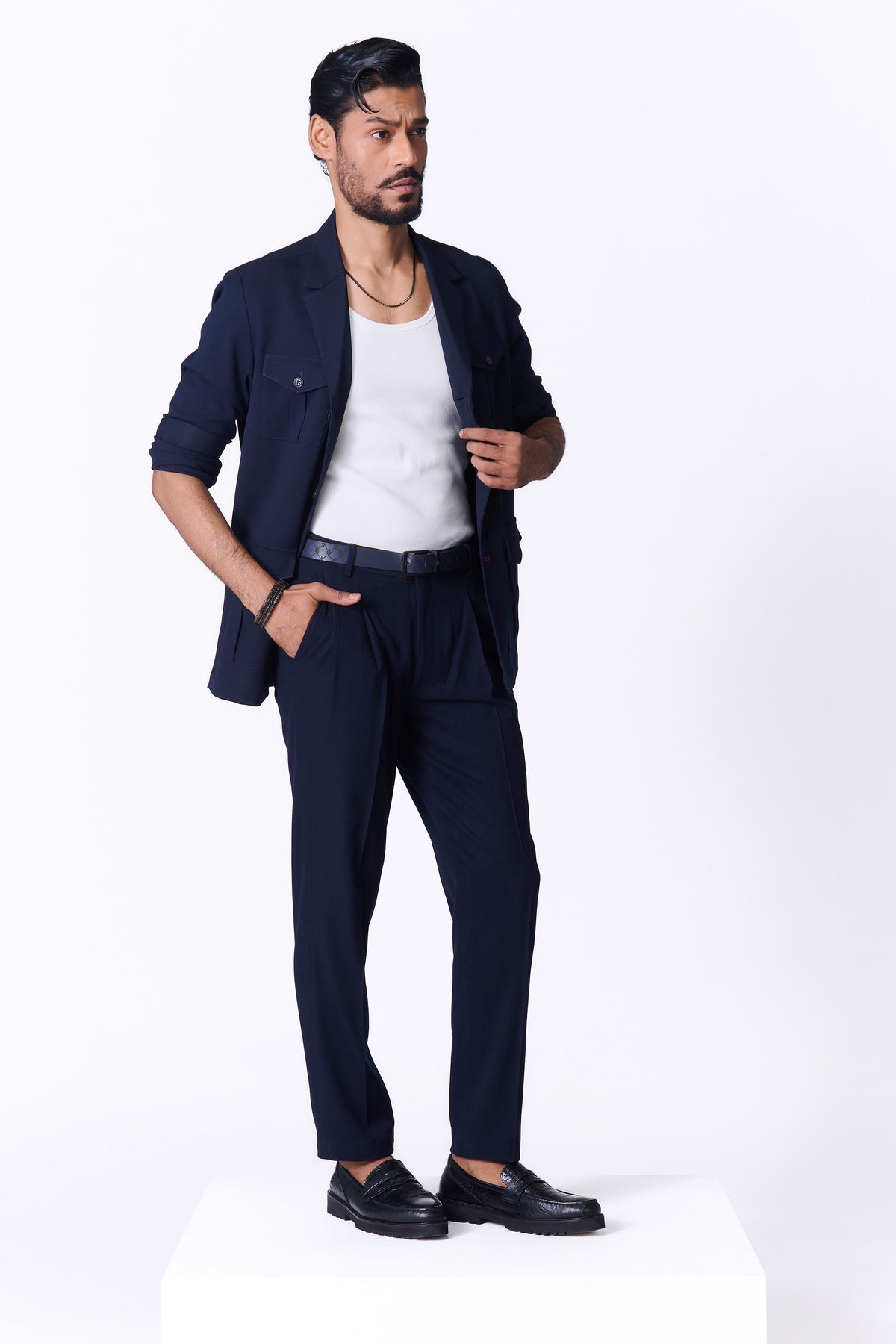 Navy Utility Shacket