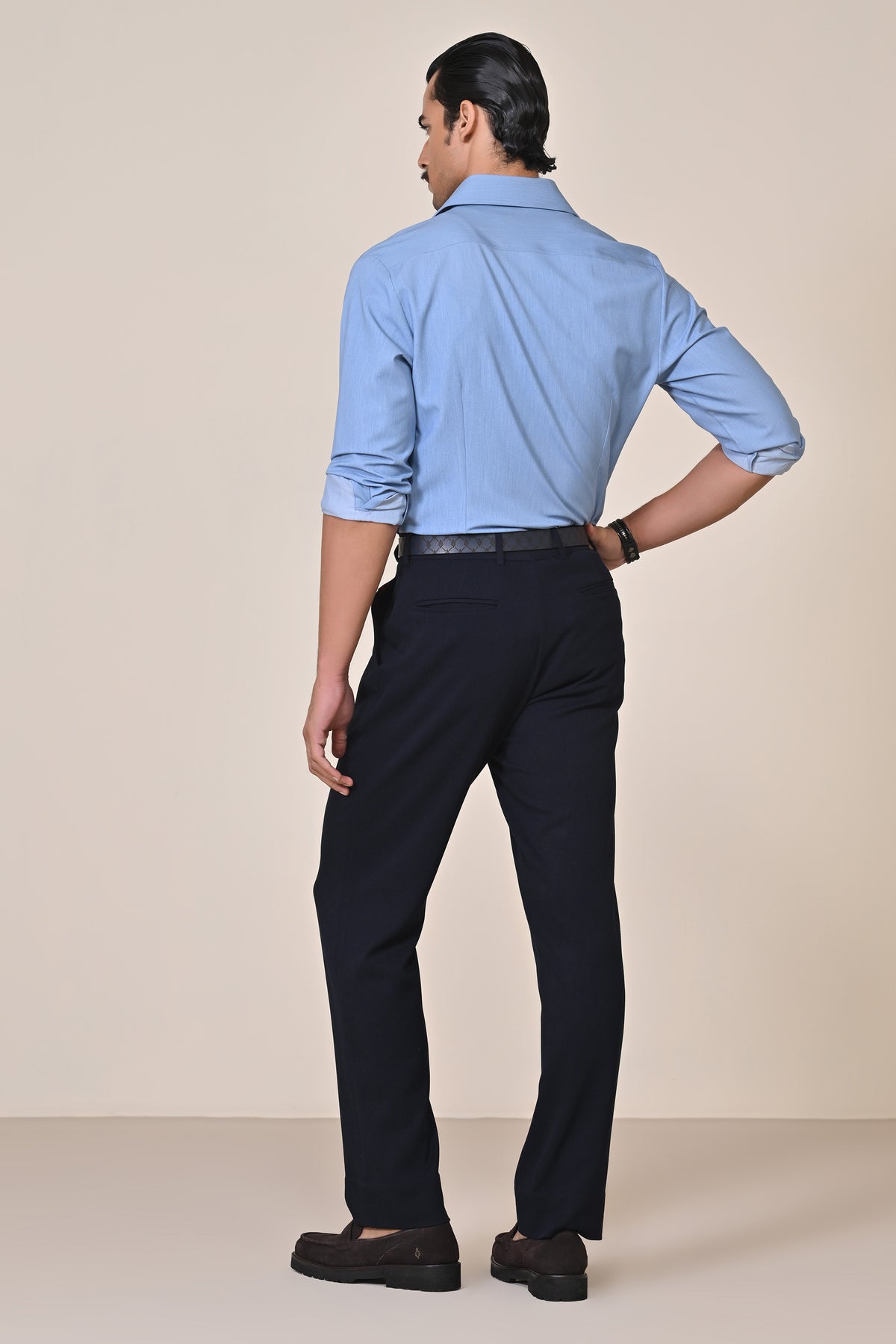 Eagle Crested Colour Block Shirt
