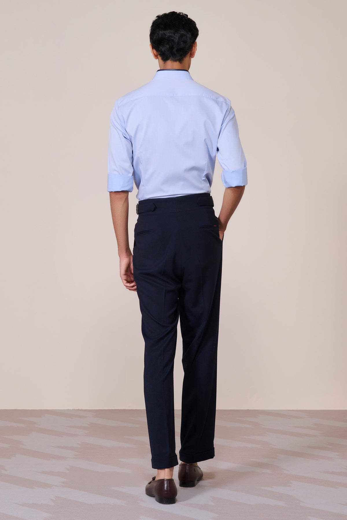 Light Blue Eagle Crested Shirt