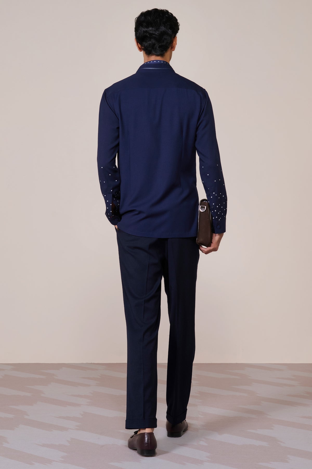 Navy Patch Pocket Shirt