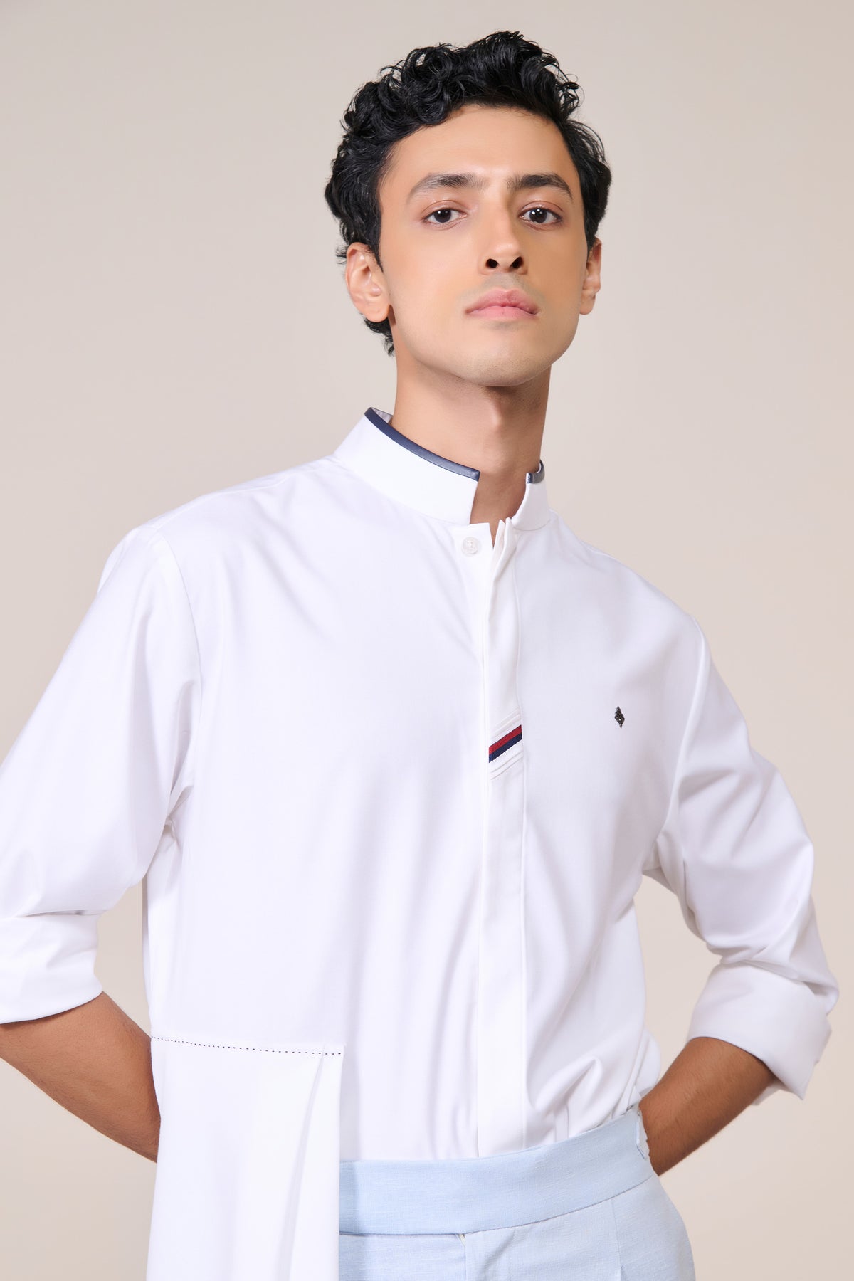 Offwhite Draped Shirt