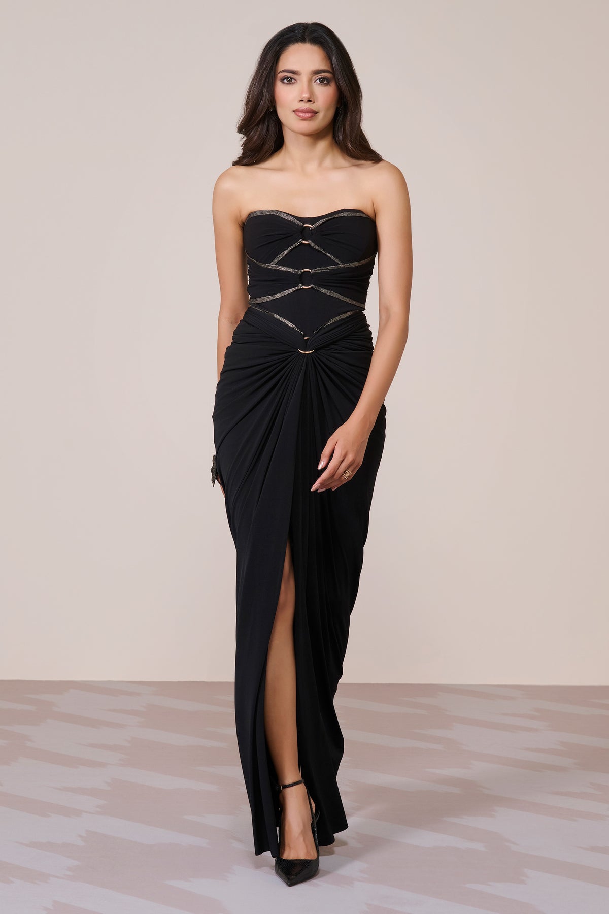 Black Corset Gown
