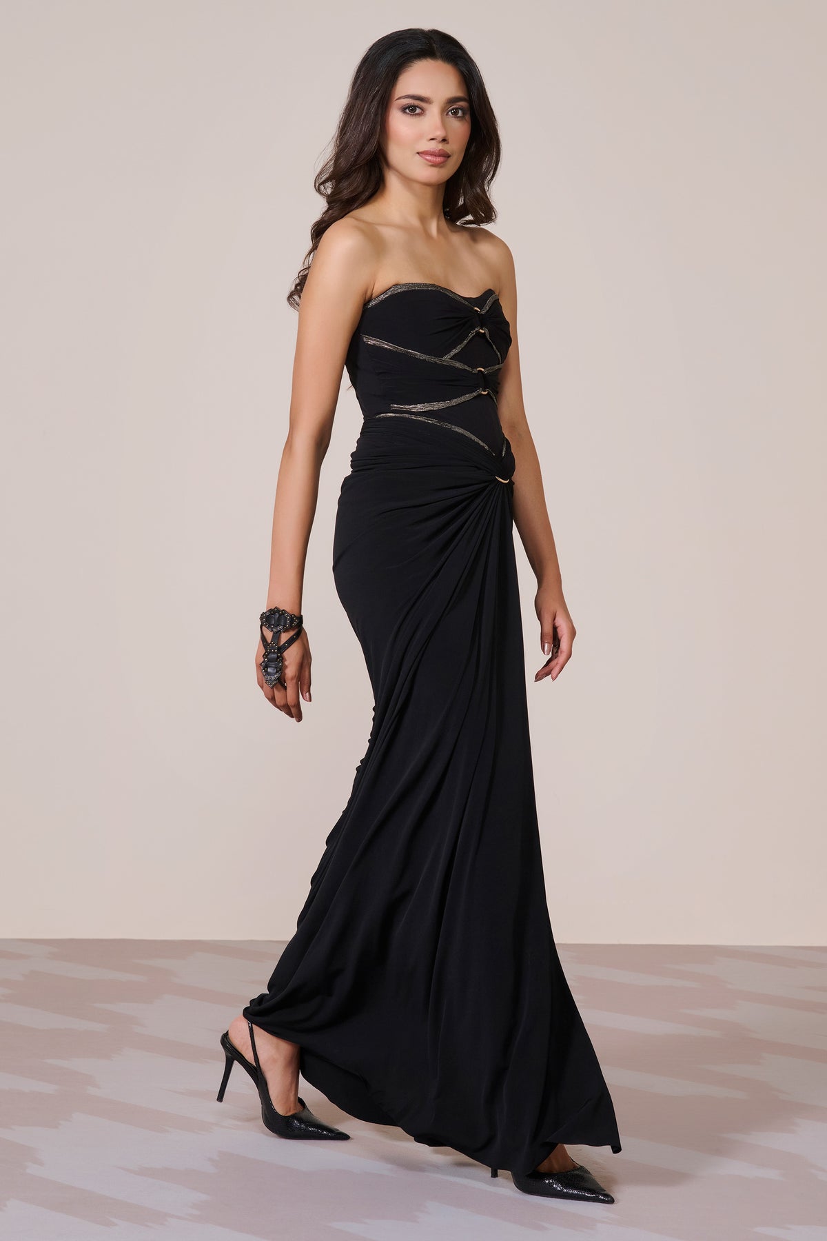 Black Corset Gown