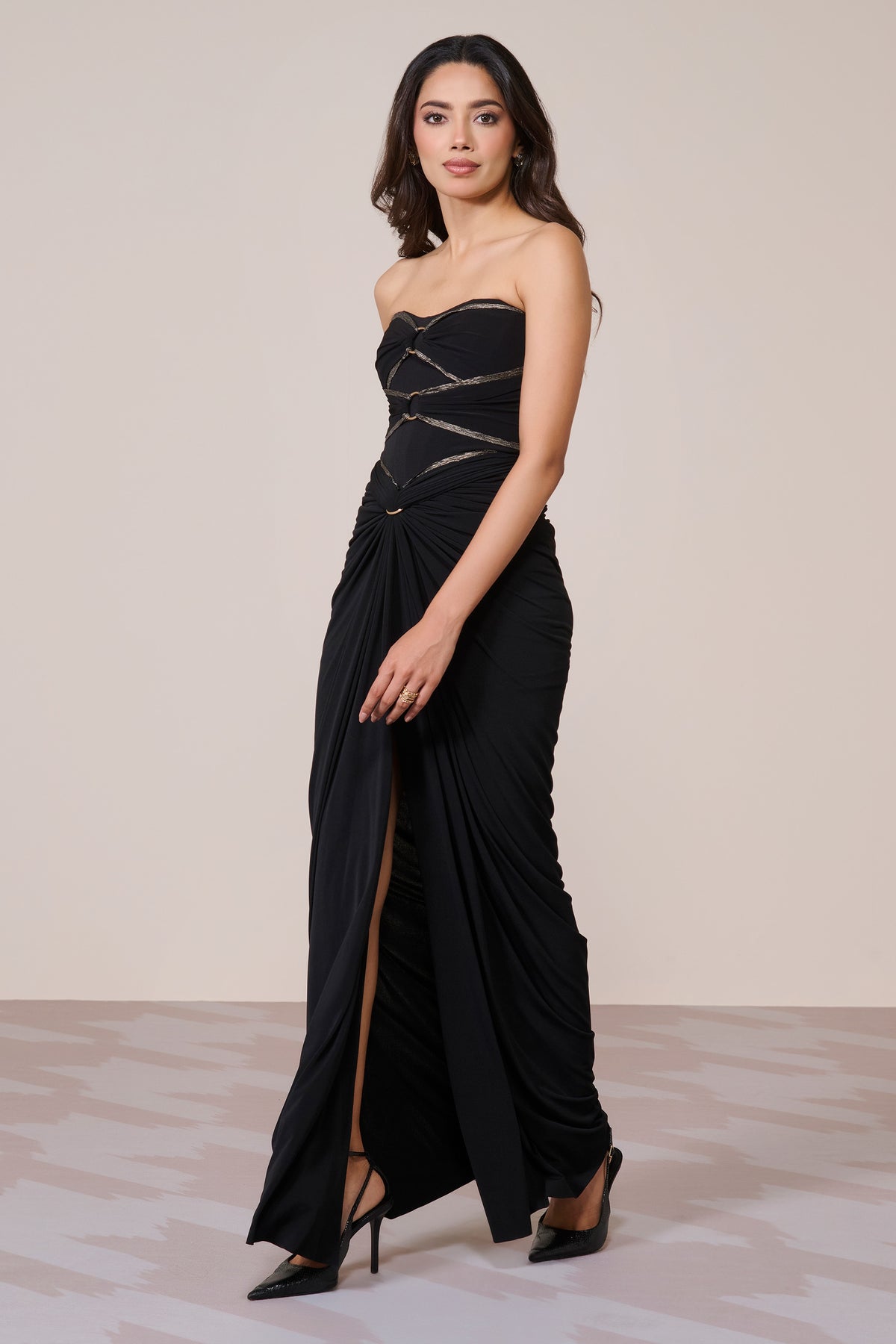 Black Corset Gown