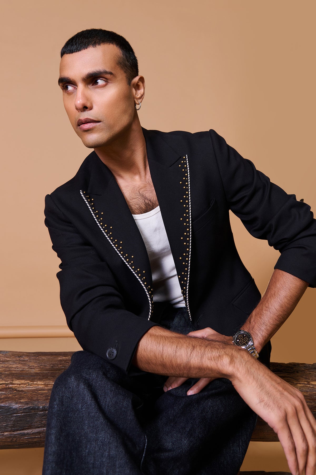 Black Rivet Jacket