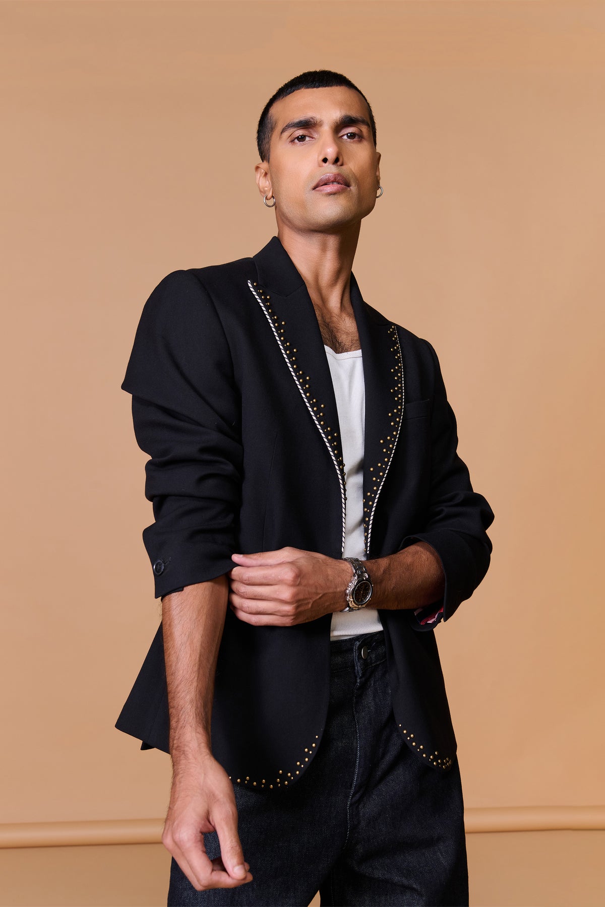 Black Rivet Jacket