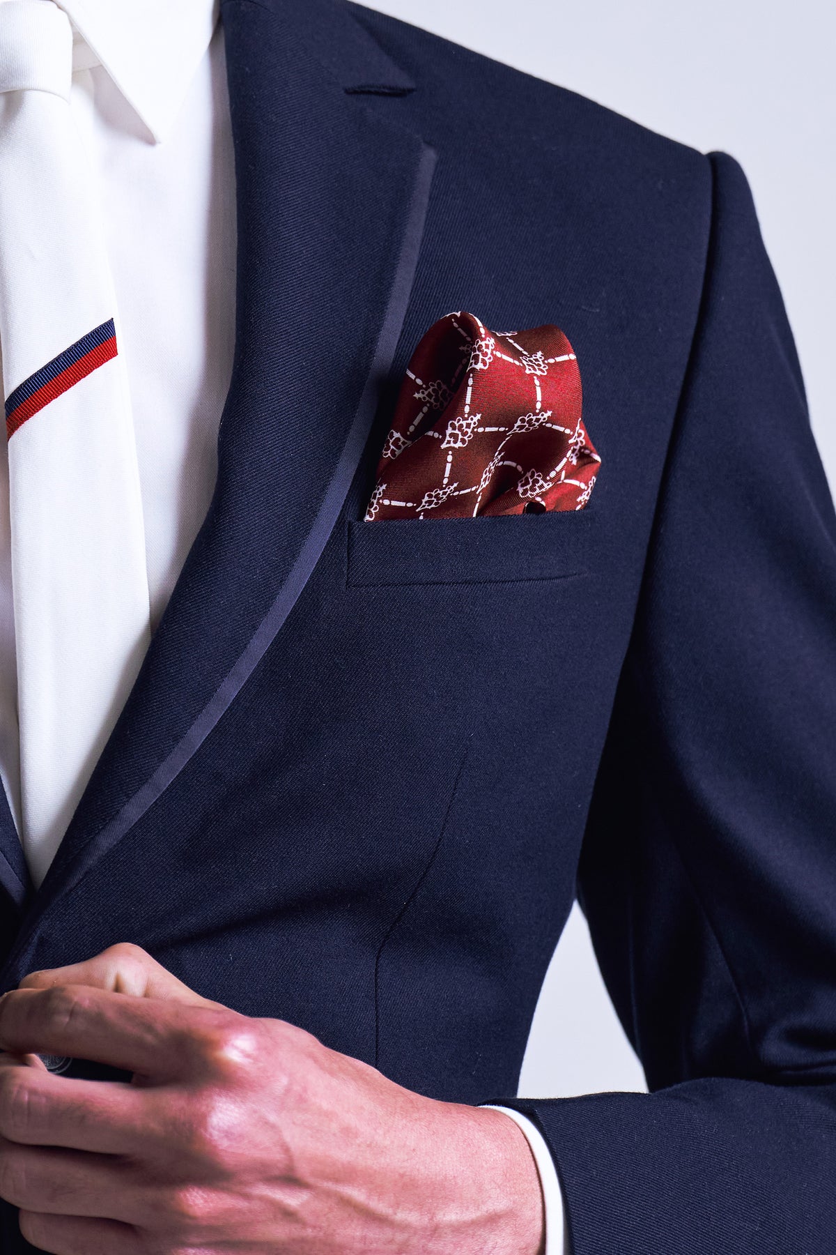 Navy Jacket with Navy Placket