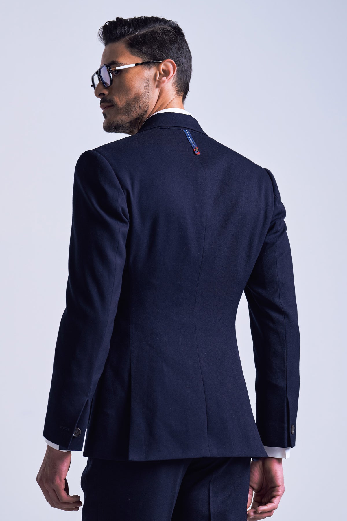 Navy Jacket with Navy Placket