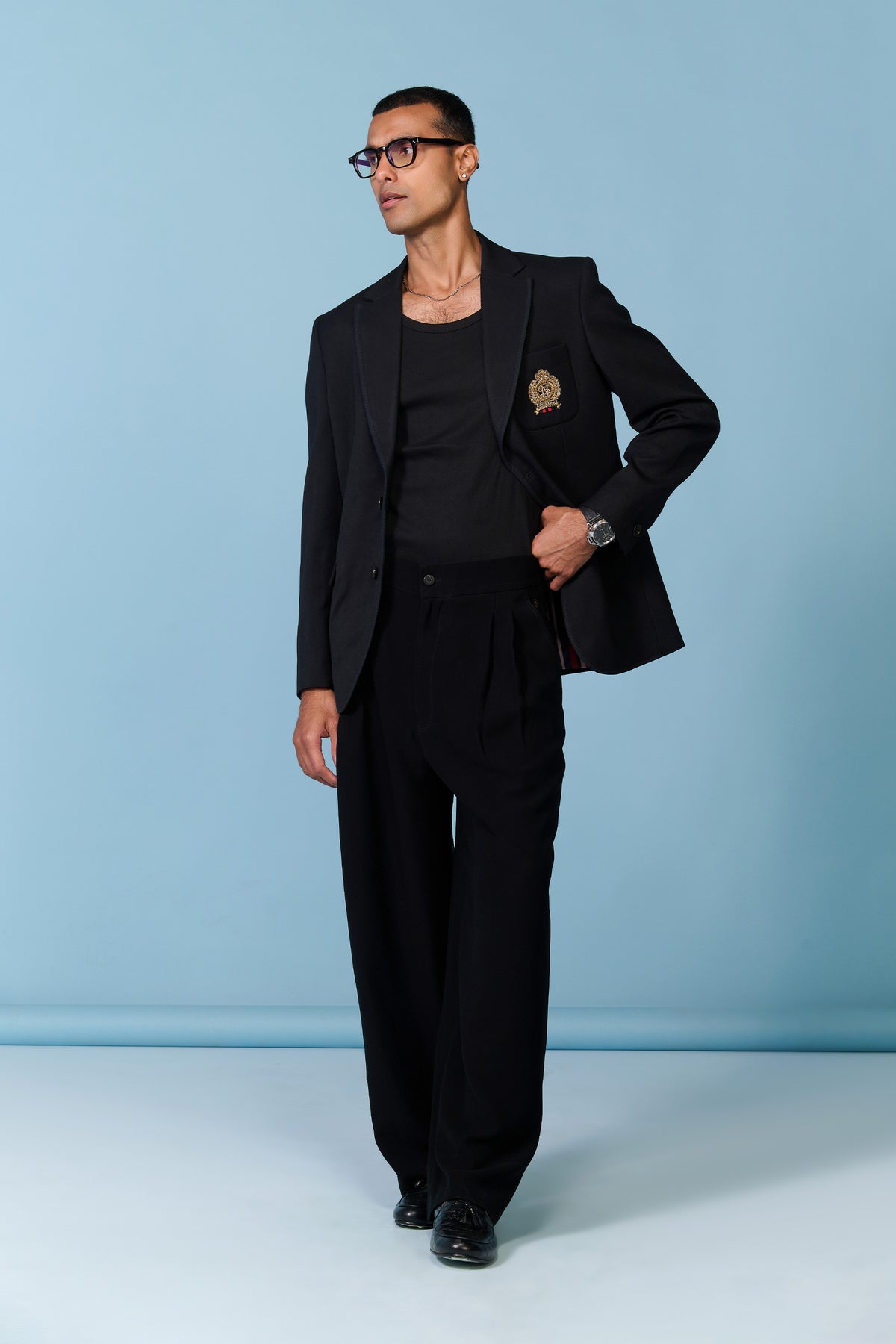 Black Crested Jacket
