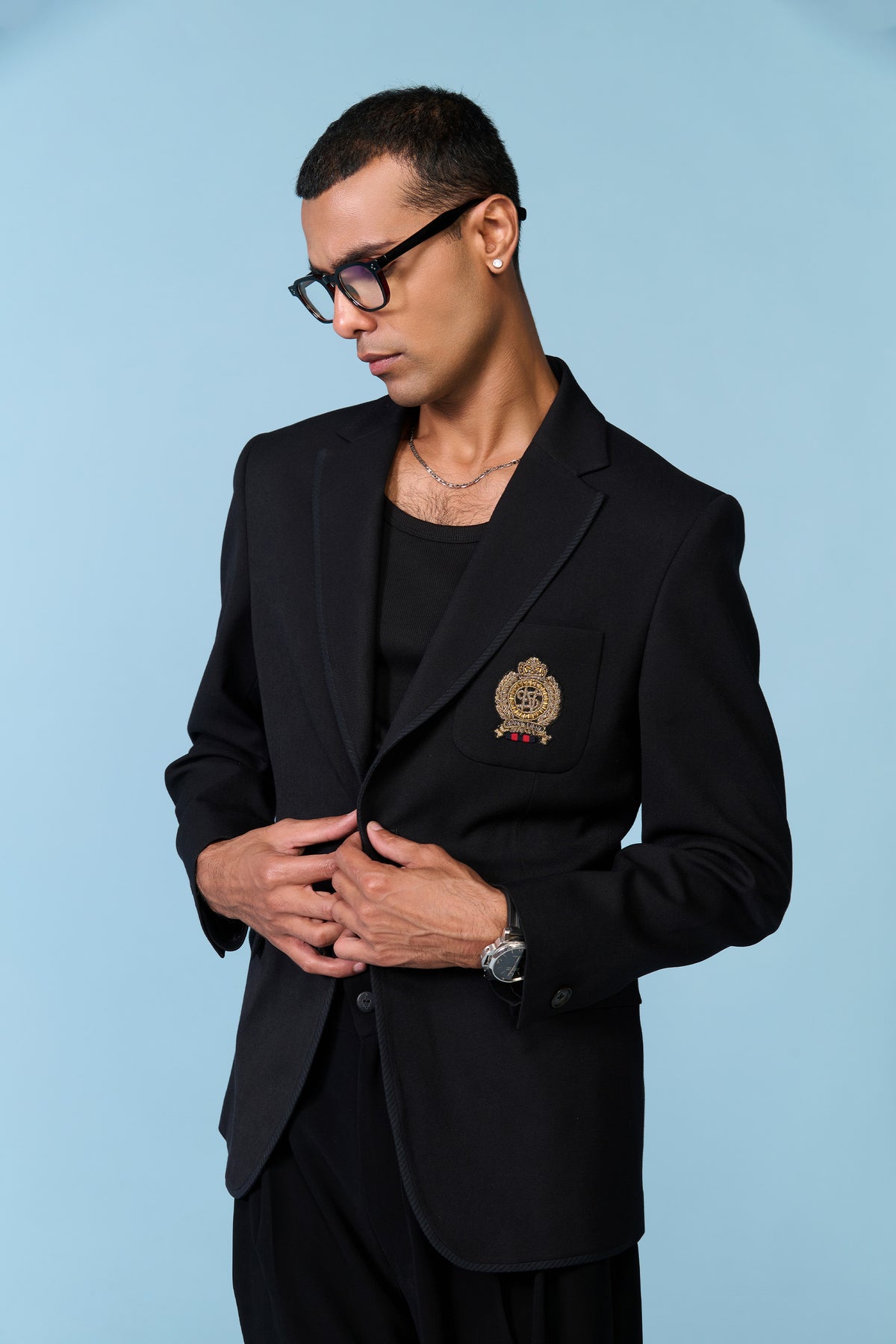 Black Crested Jacket
