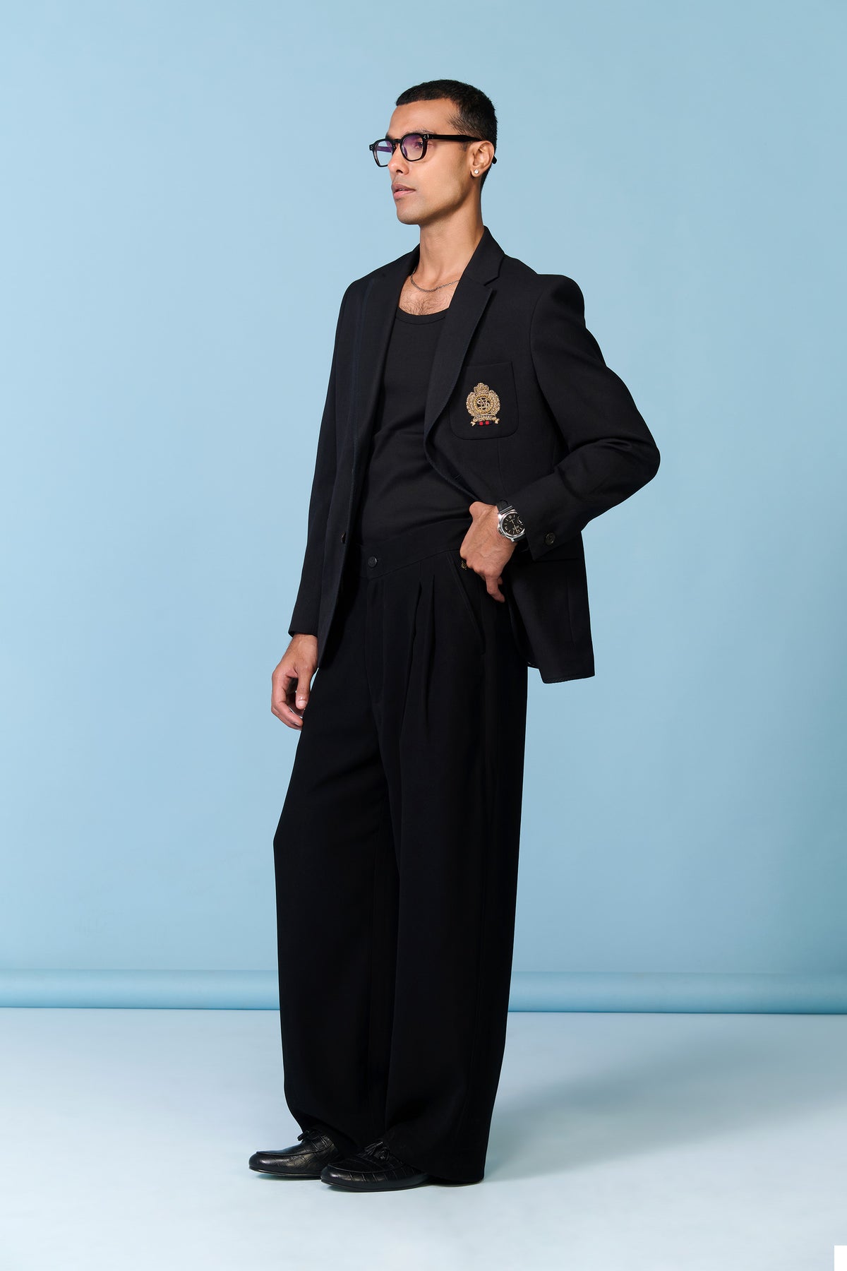 Black Crested Jacket