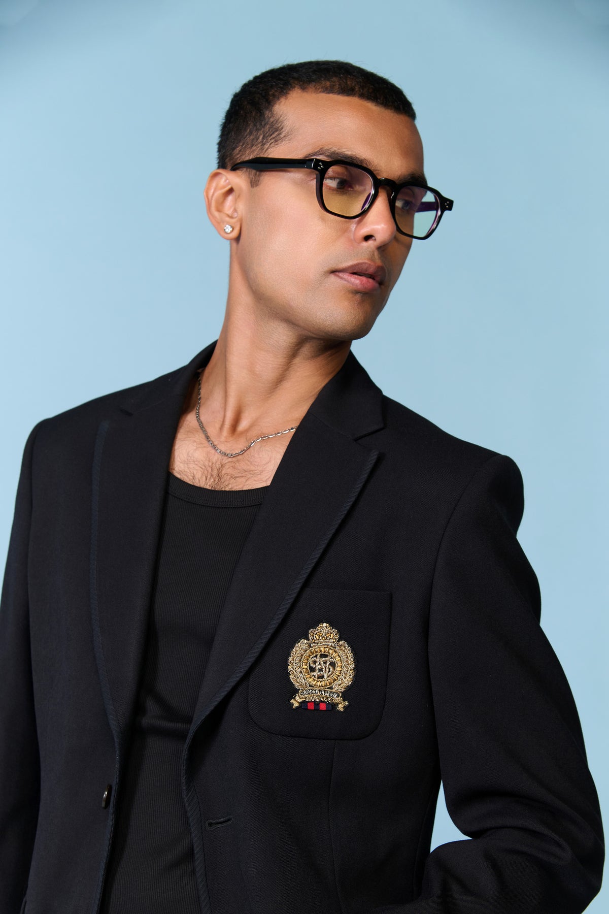 Black Crested Jacket