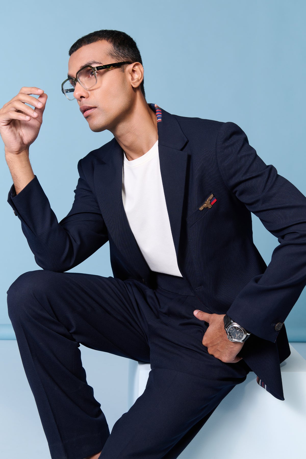 Navy Classic Jacket