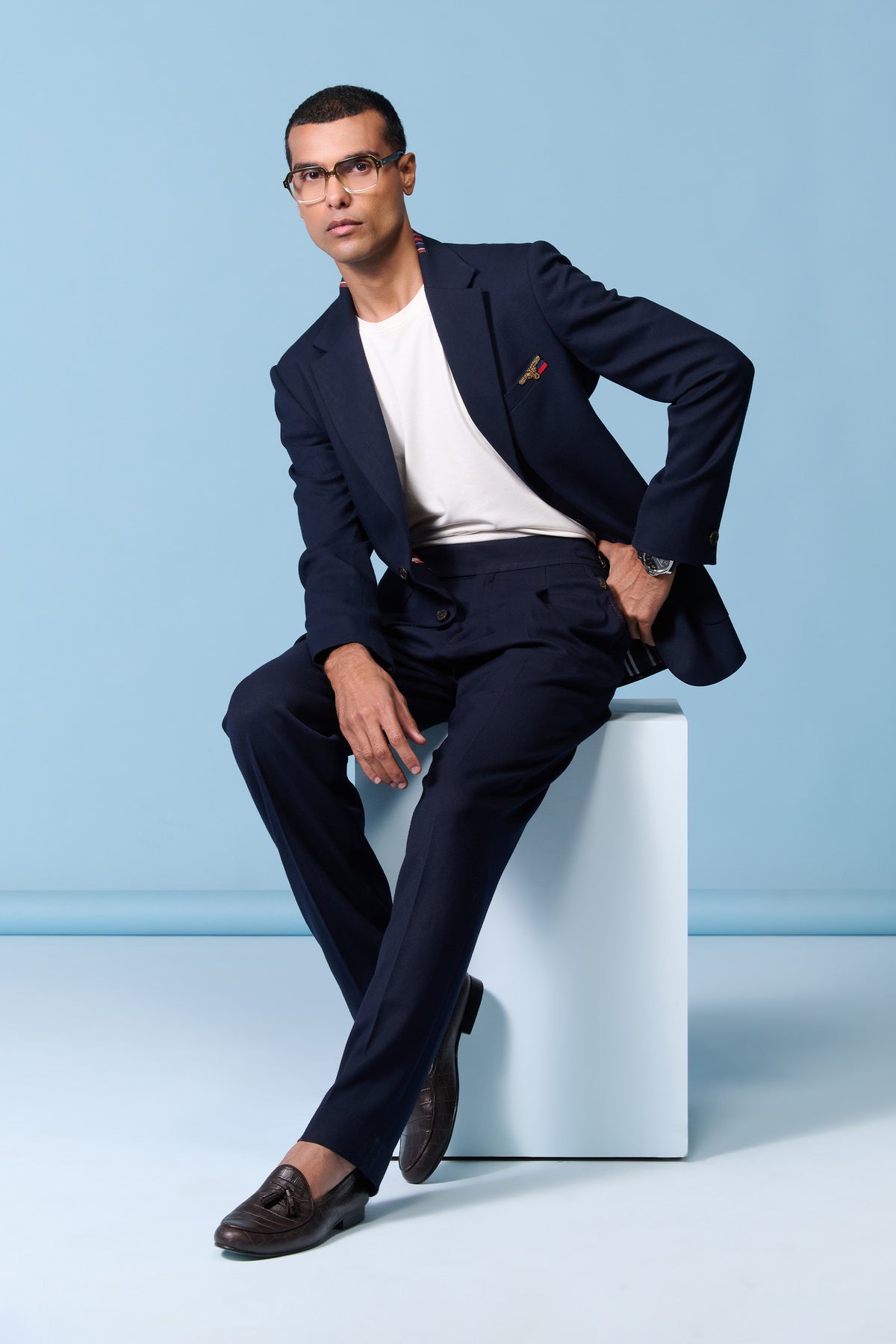Navy Classic Jacket