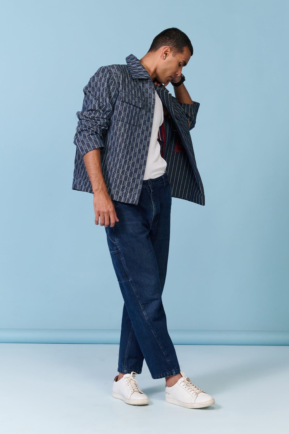 Denim Adamas Etched Layering