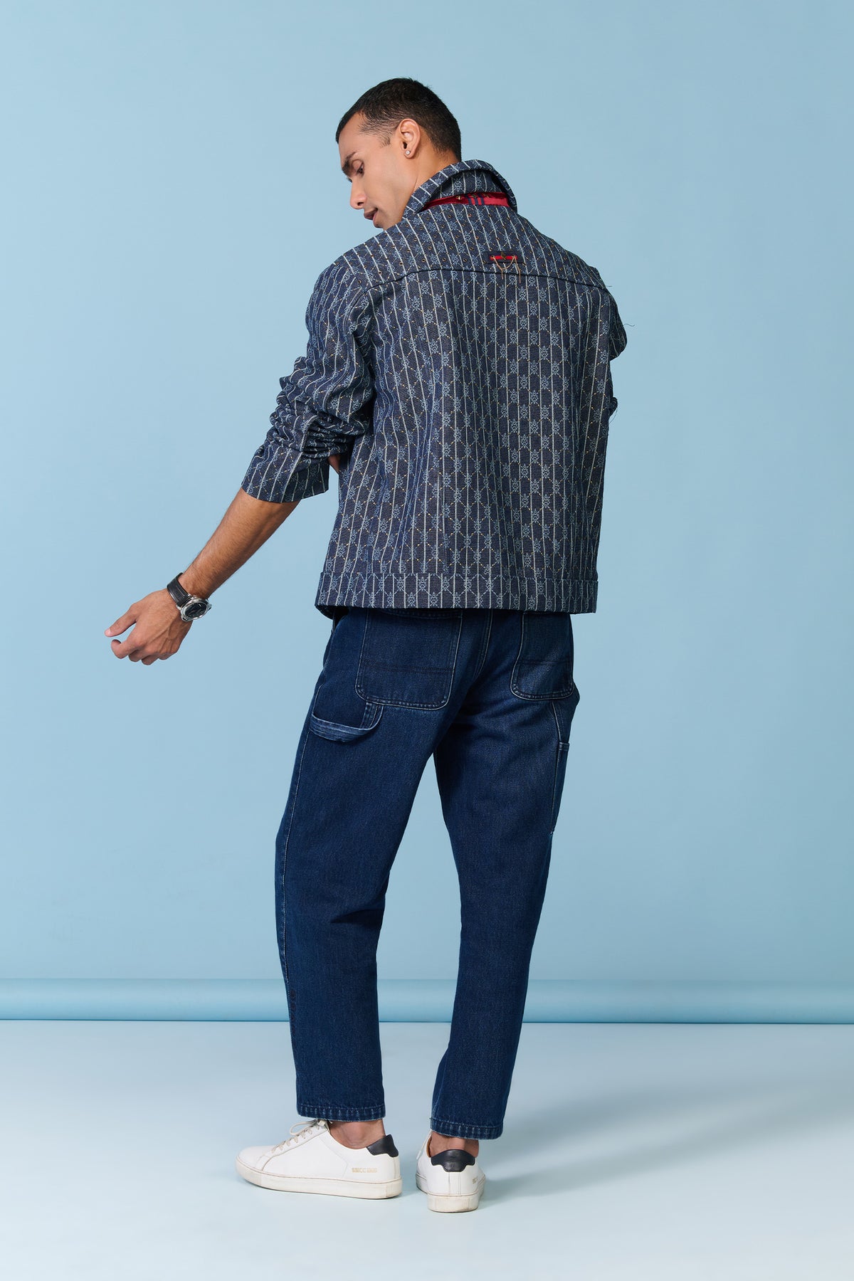 Denim Adamas Etched Layering