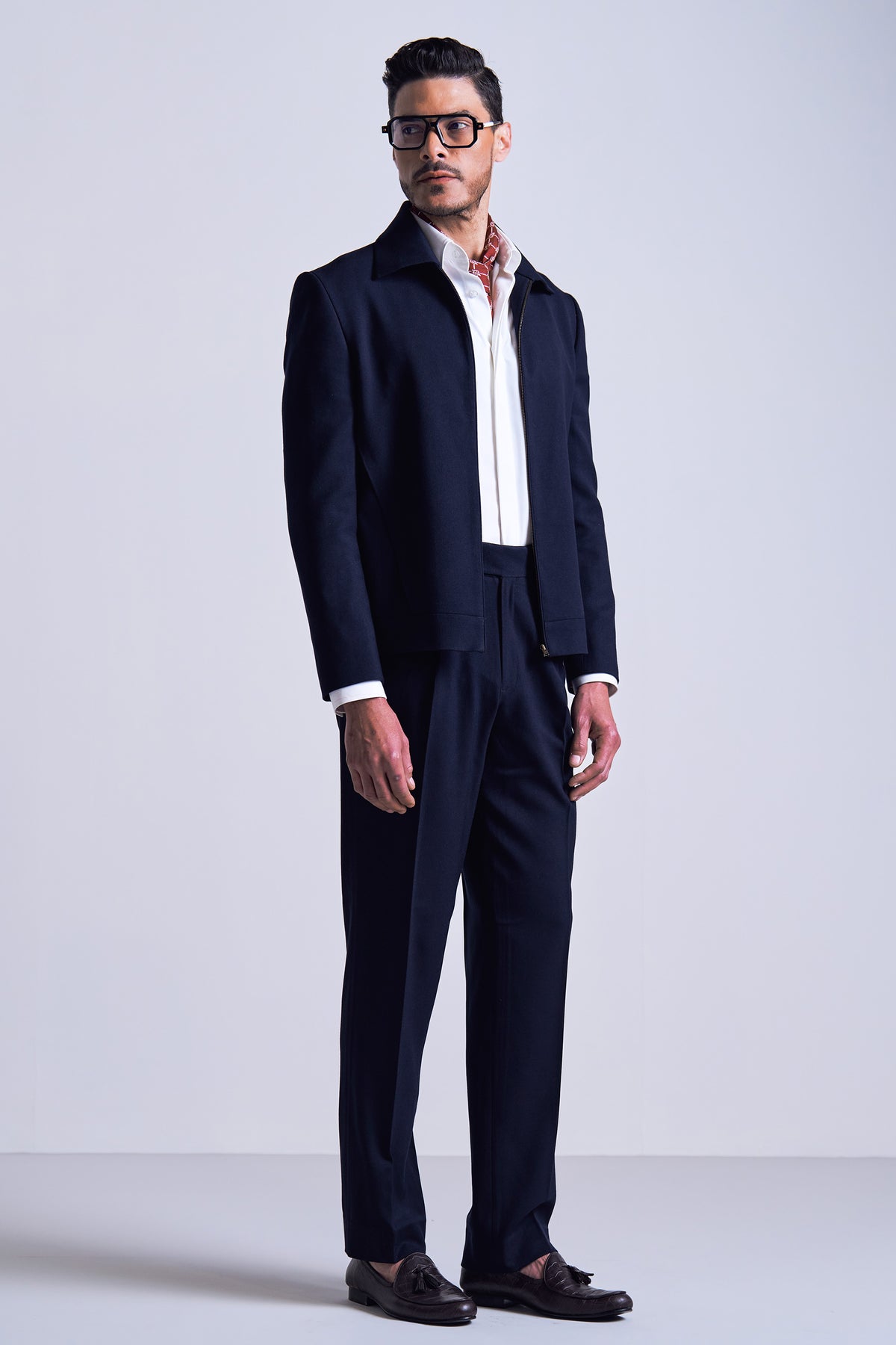Navy Blue Classic Layering
