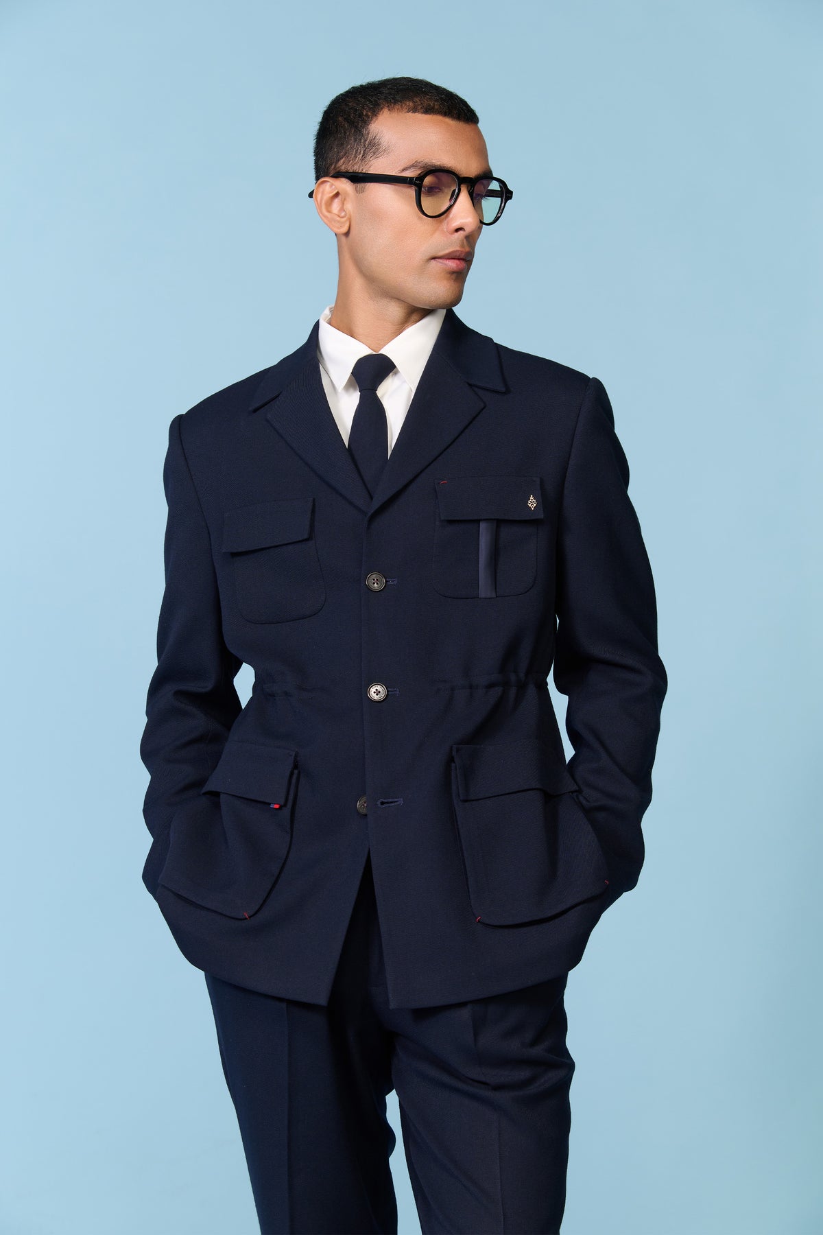 Navy Utility Jacket