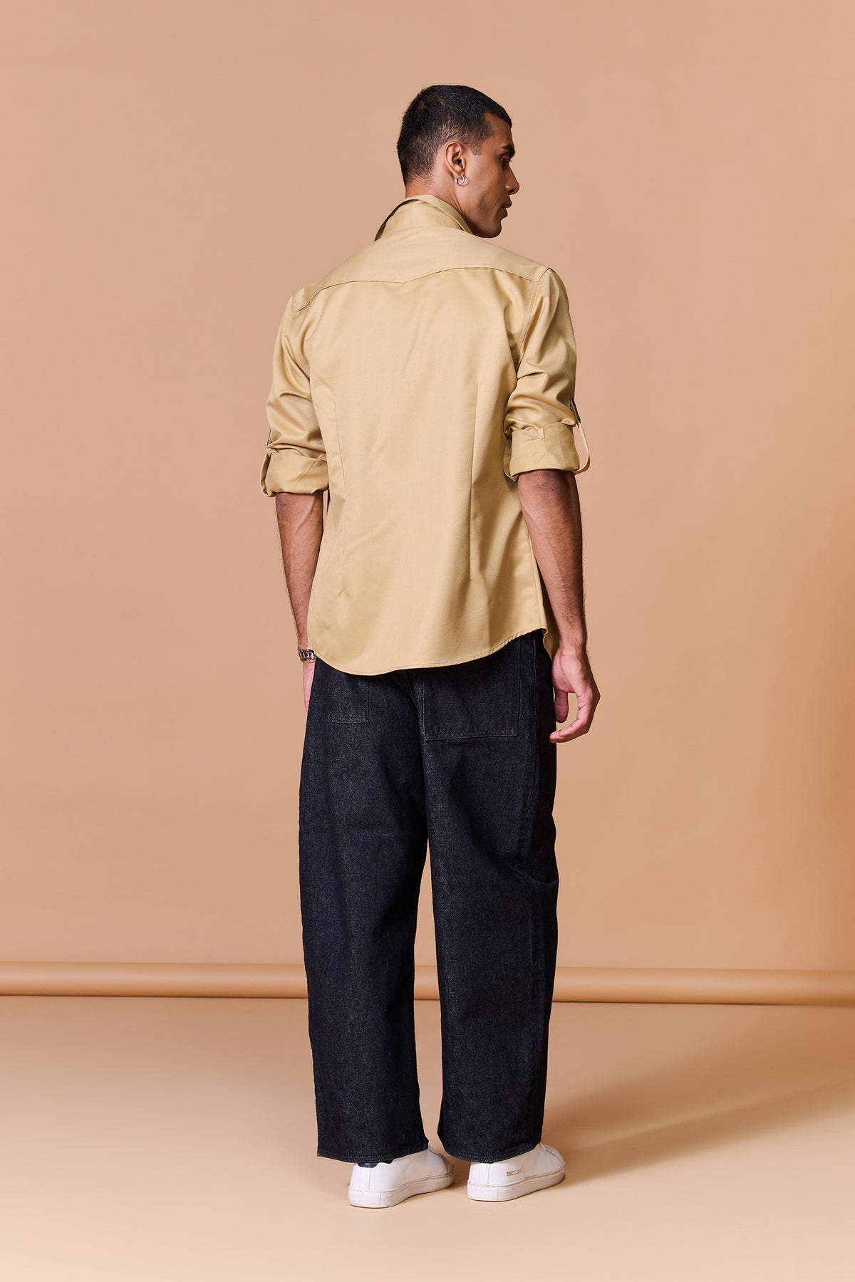 Beige Utility Shirt