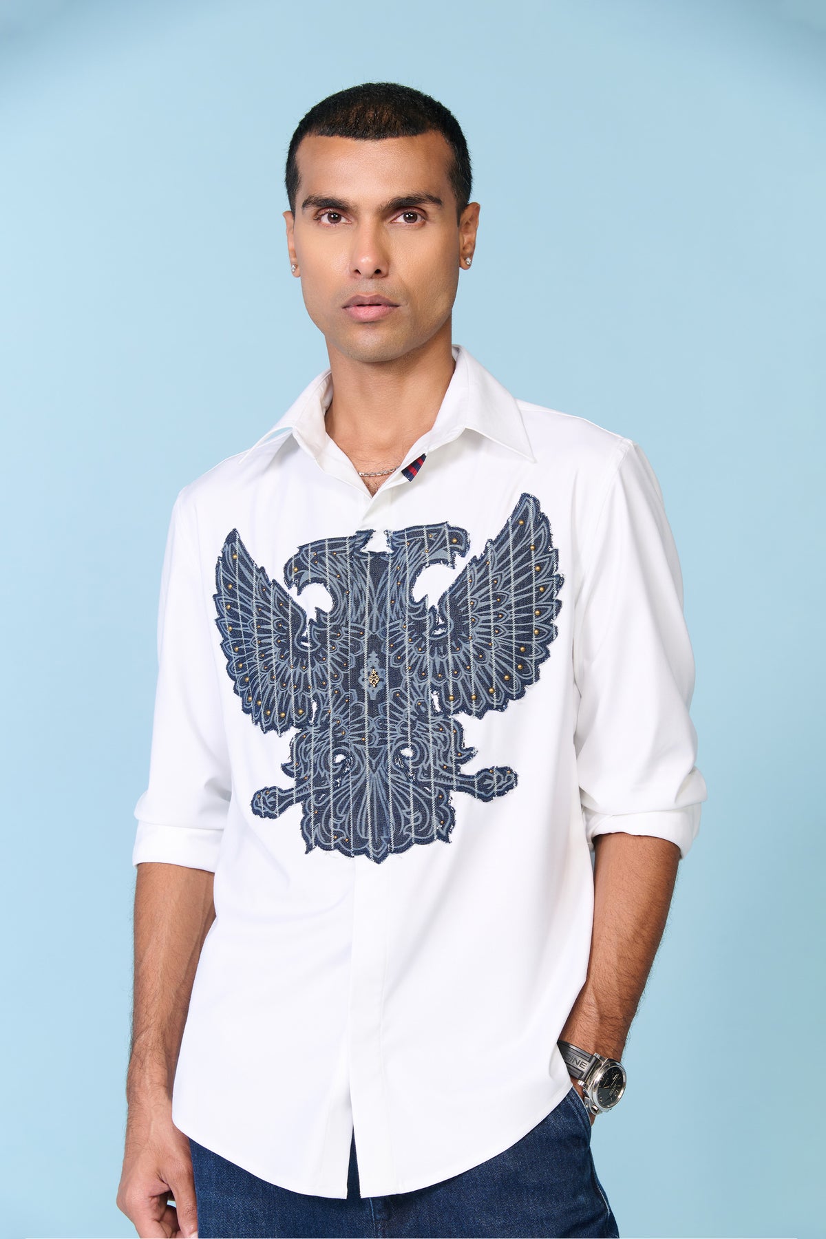 Off-White Eagle Crested Shirt