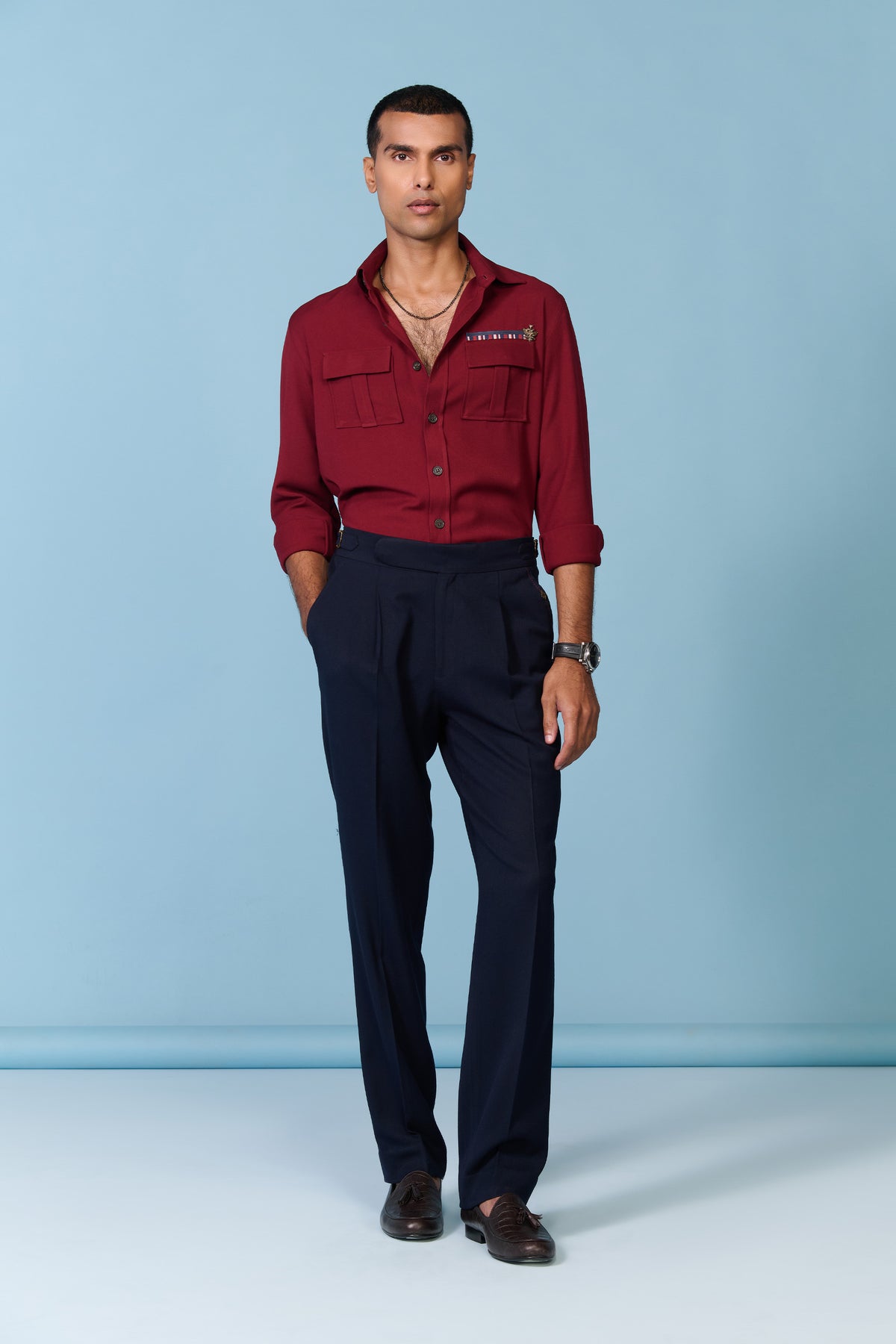 Cherry Patch Pocket Shirt