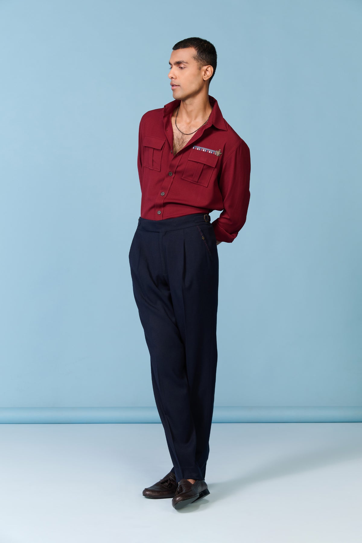 Cherry Patch Pocket Shirt