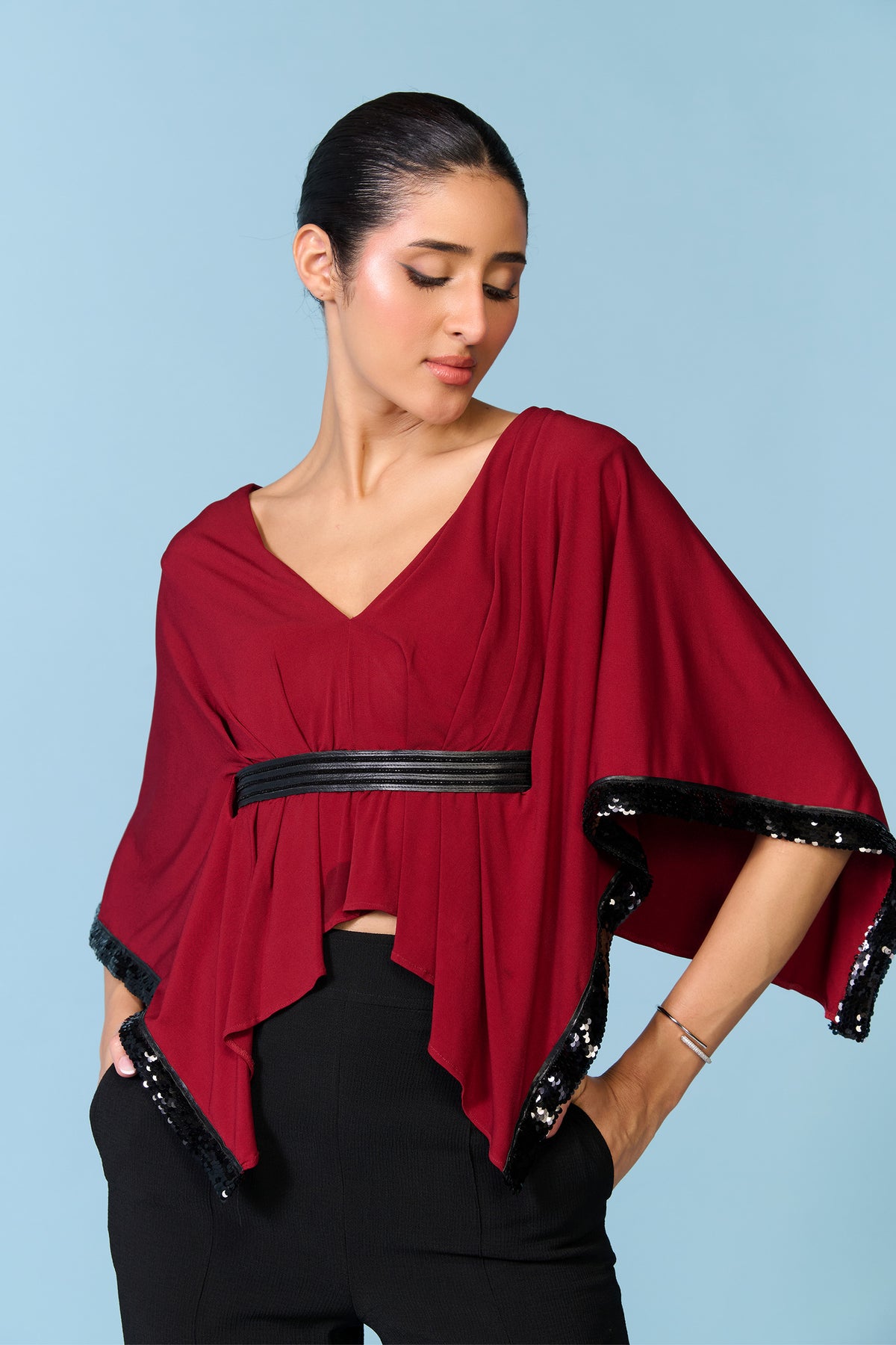 Black Cape Top