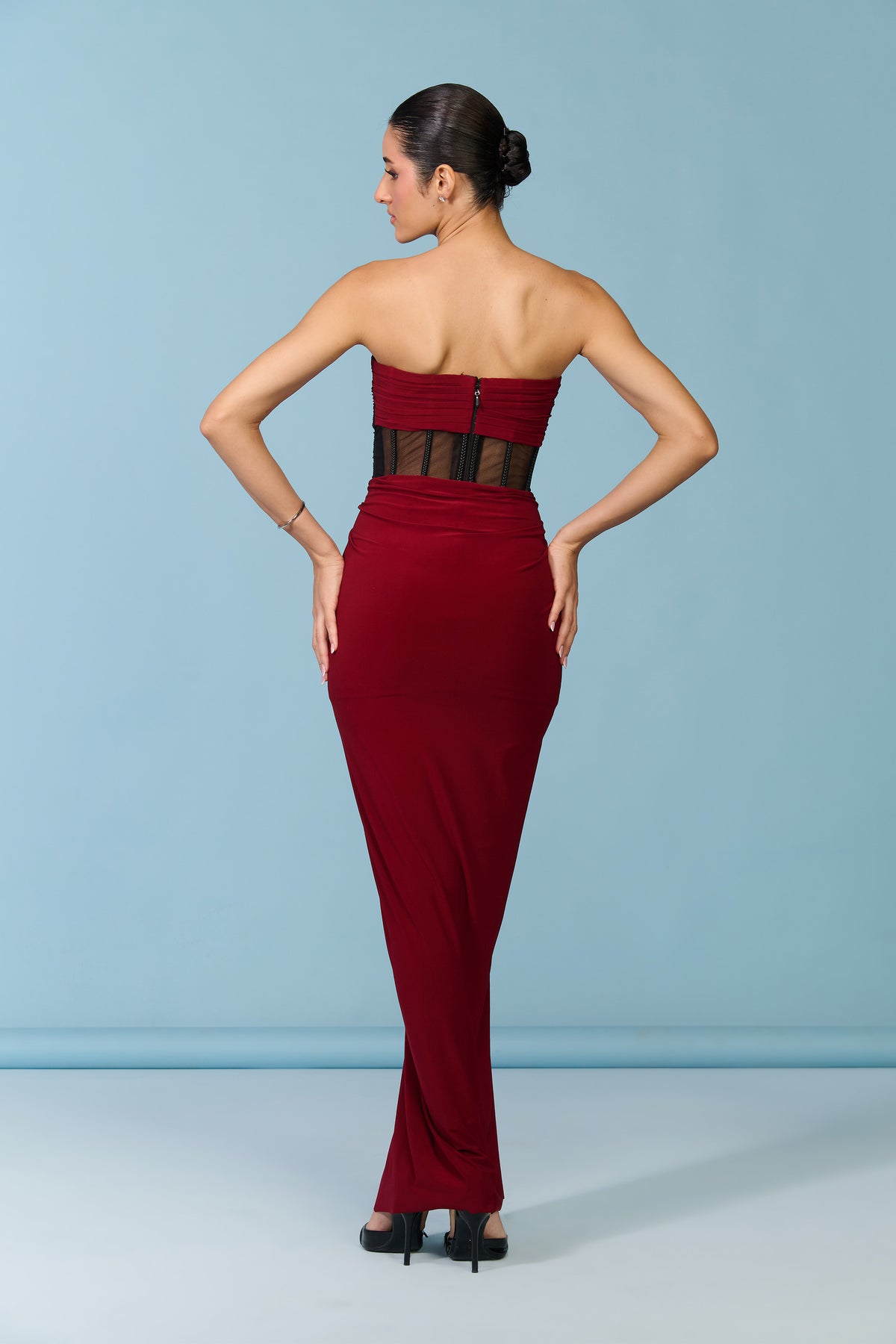 Cherry Corset Gown