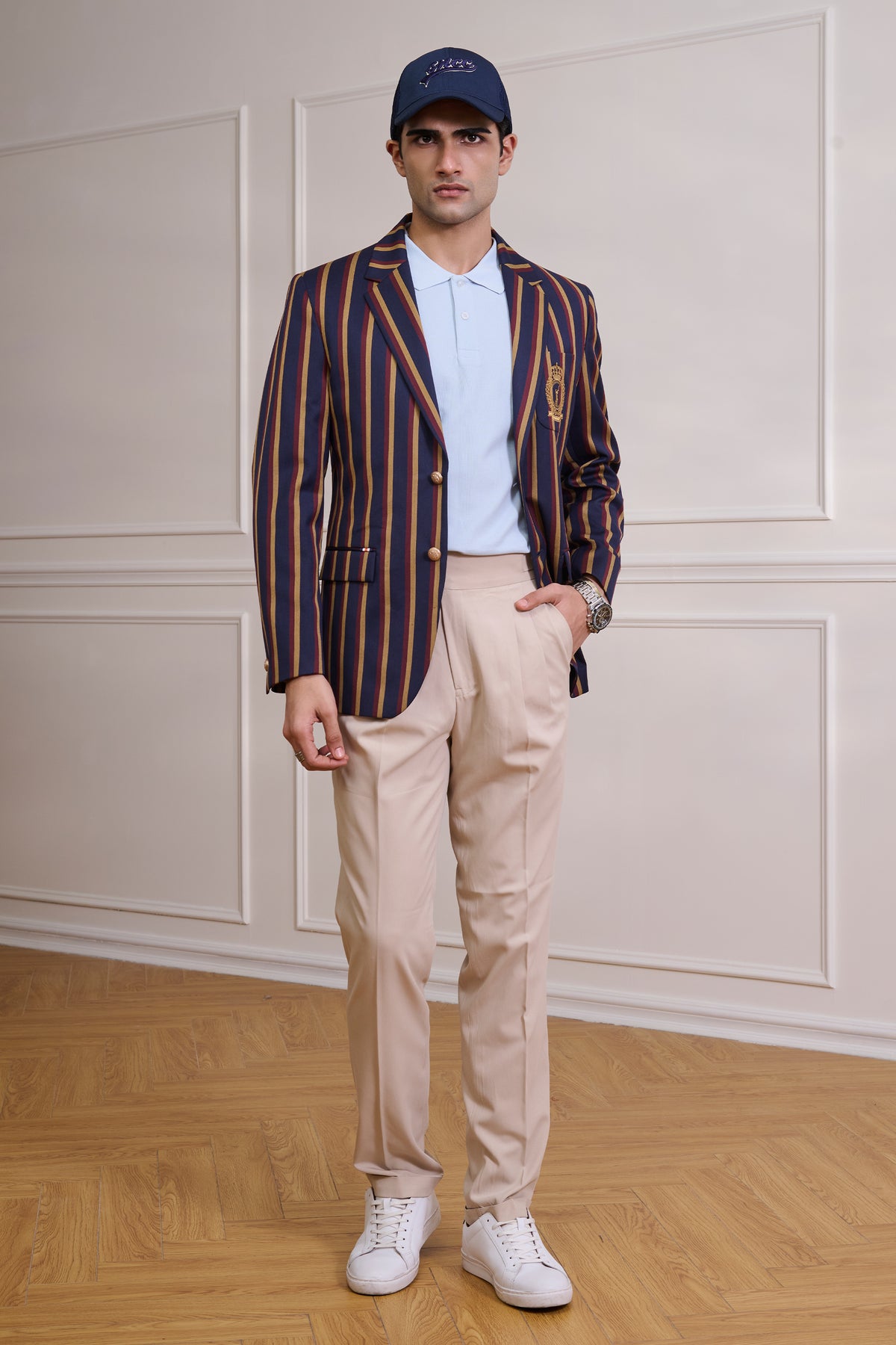 SNCC Multi-Hued Striped Jacket