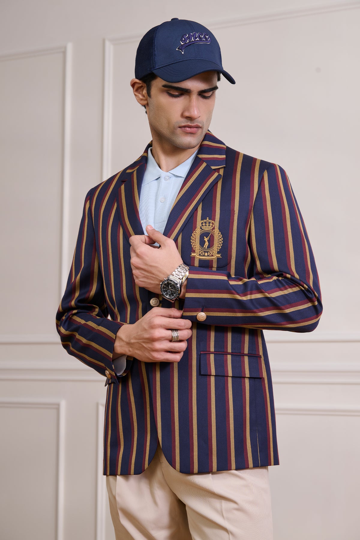 SNCC Multi-Hued Striped Jacket