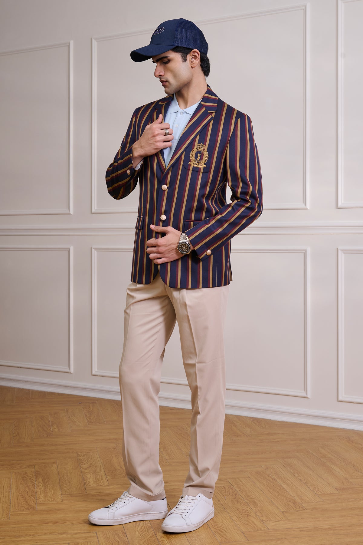 SNCC Multi-Hued Striped Jacket