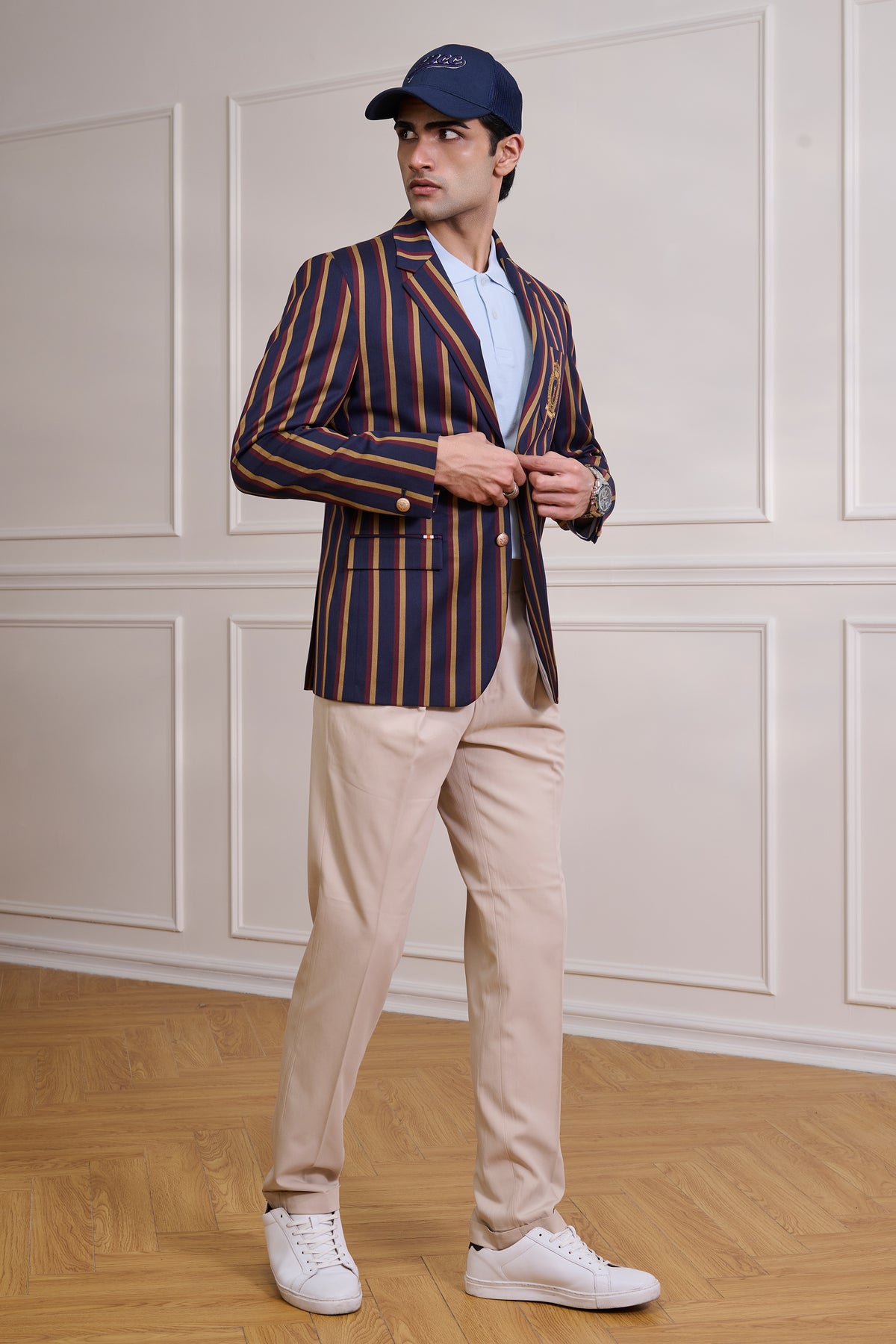 SNCC Multi-Hued Striped Jacket