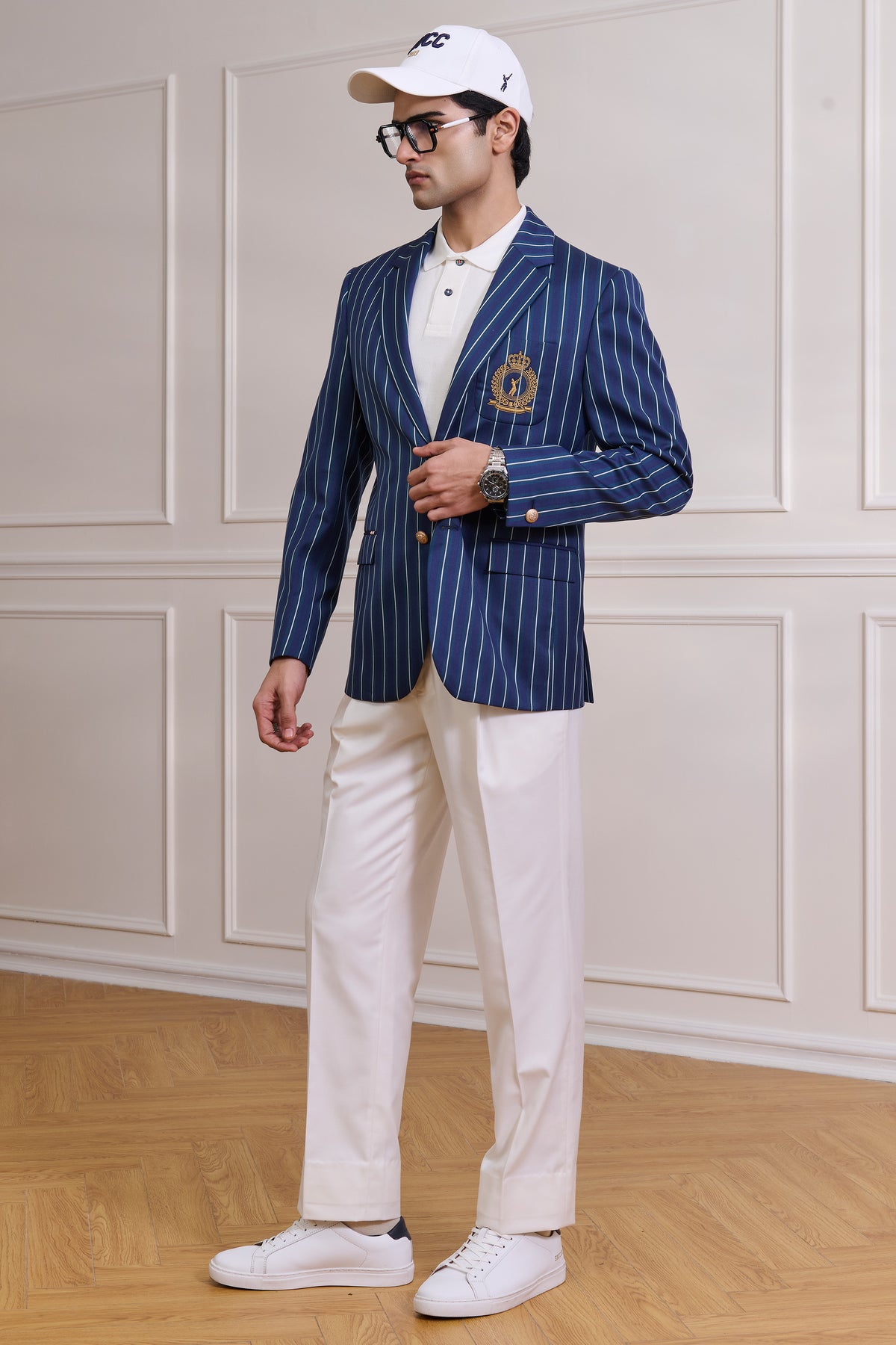 SNCC Navy Striped Jacket