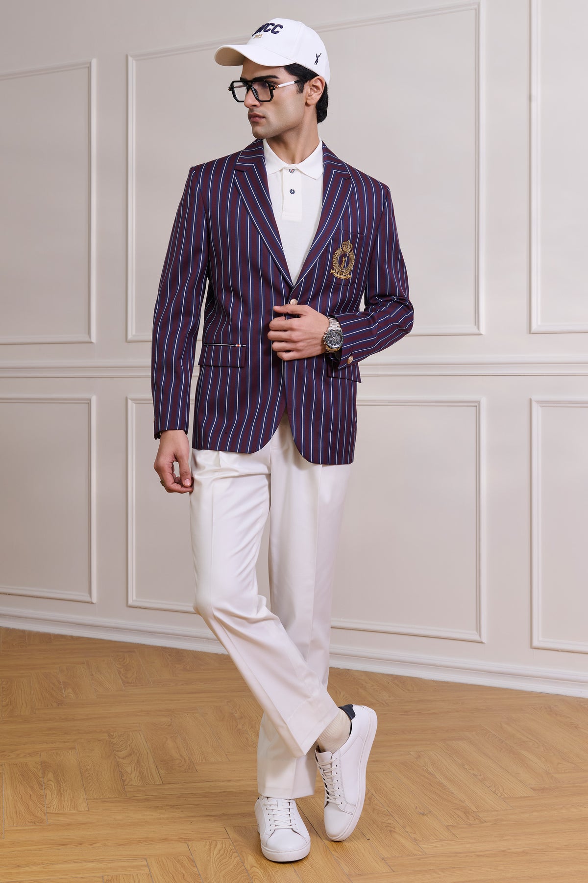 SNCC Cabernet Striped Jacket