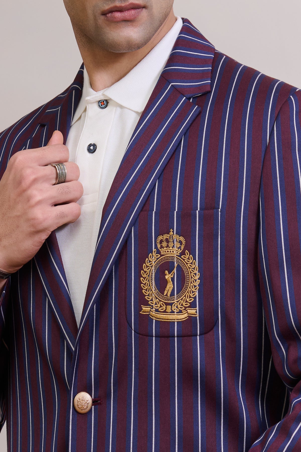 SNCC Cabernet Striped Jacket