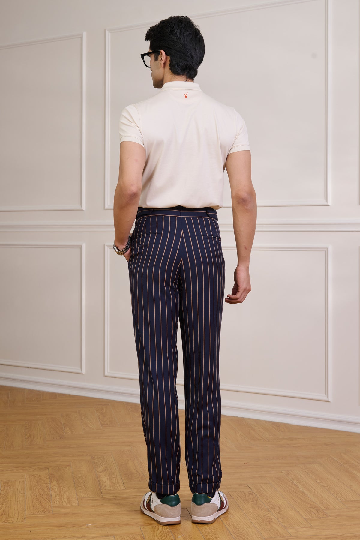 SNCC Off-White Colour Block Yorker