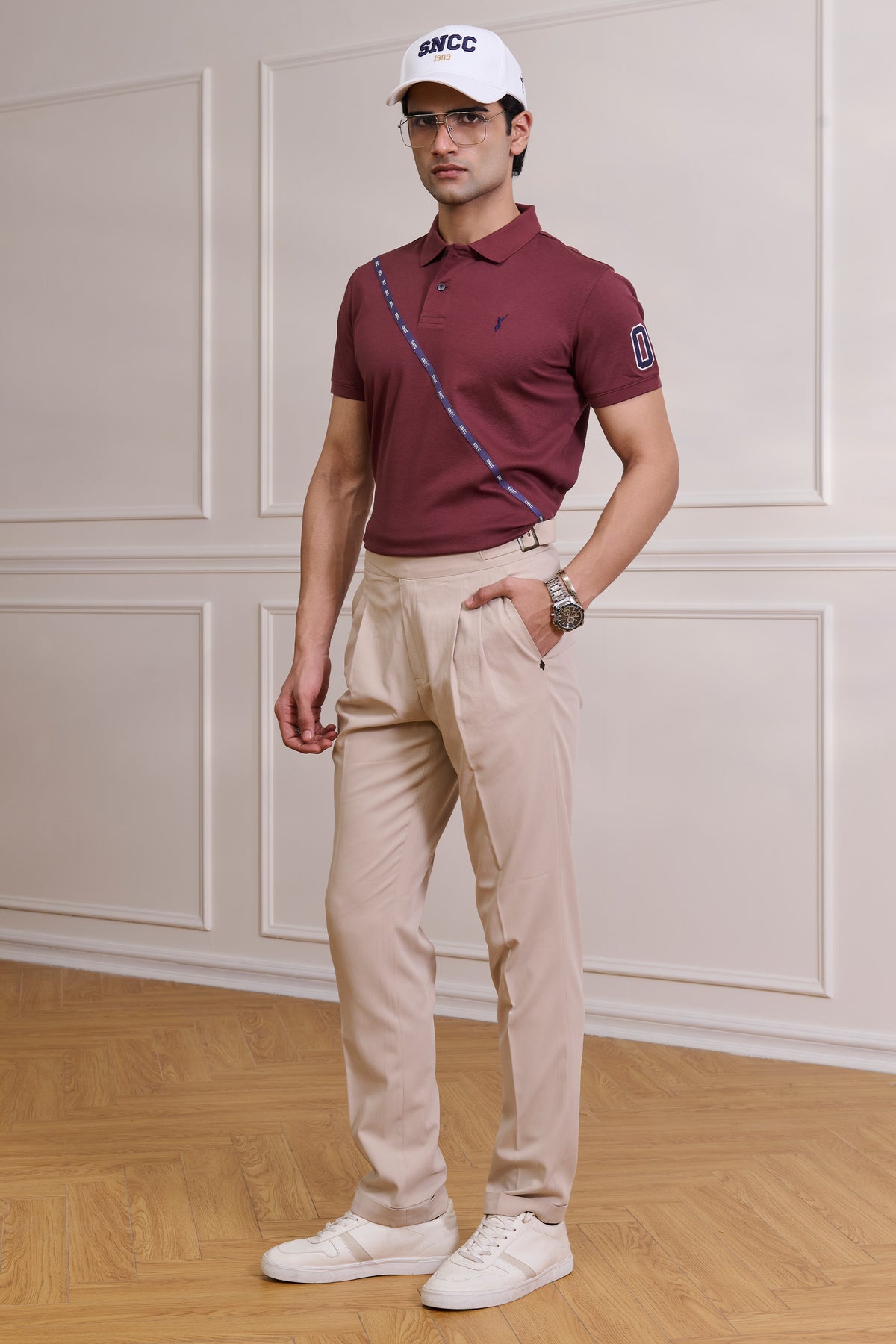 SNCC Cabernet Diagonal Tape Yorker