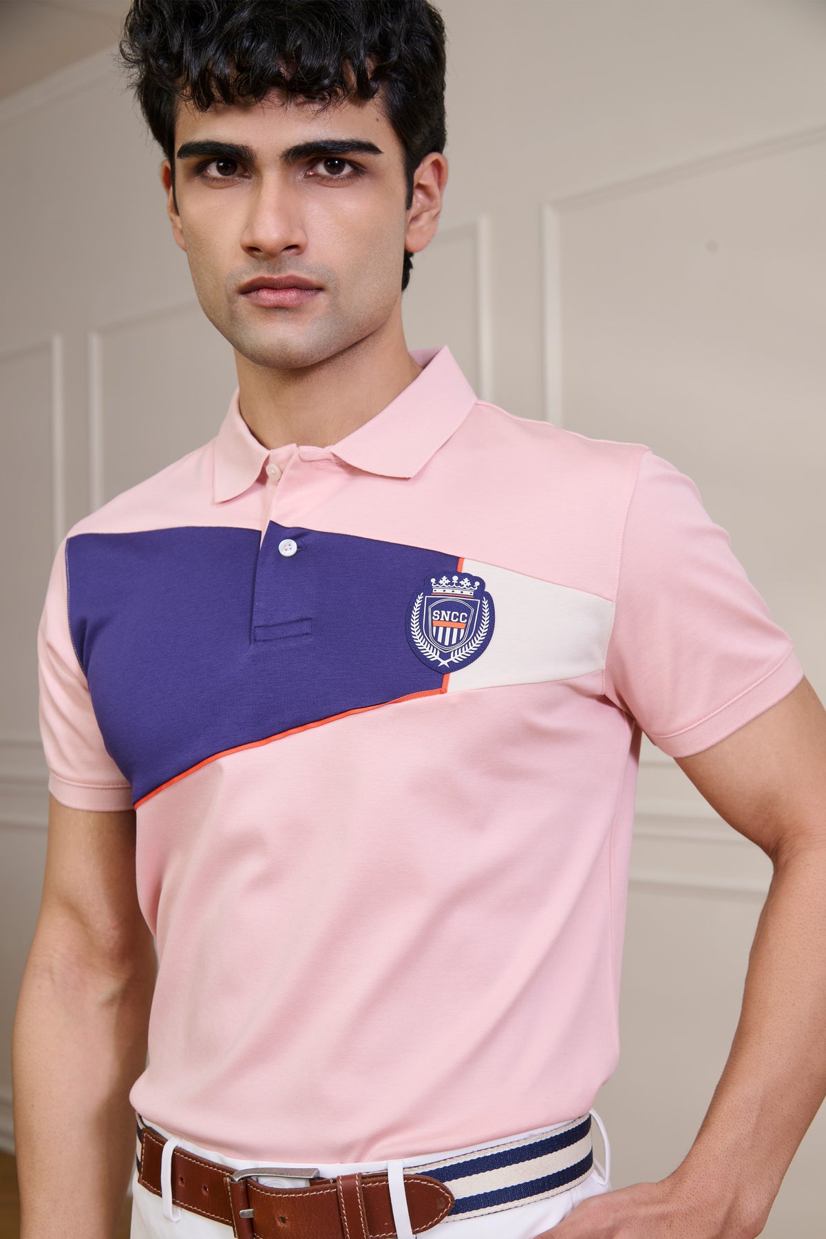SNCC Pink Colour Block Yorker