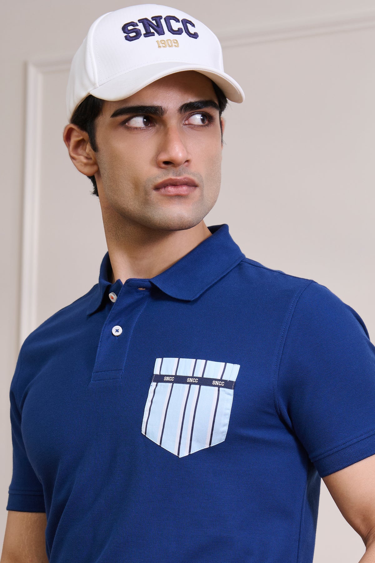 SNCC Navy Supima Cotton Yorker