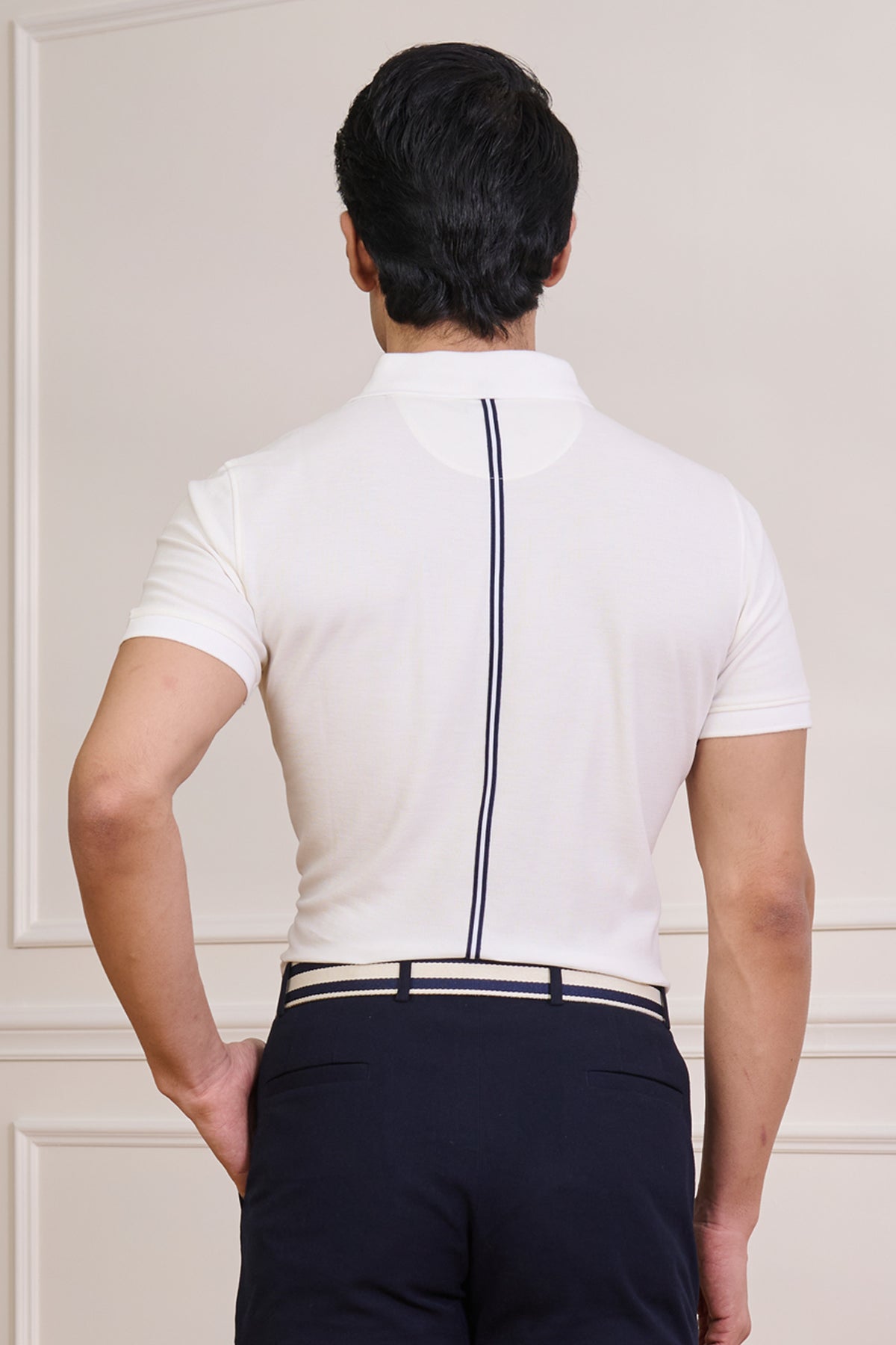 SNCC White Supima Cotton Yorker