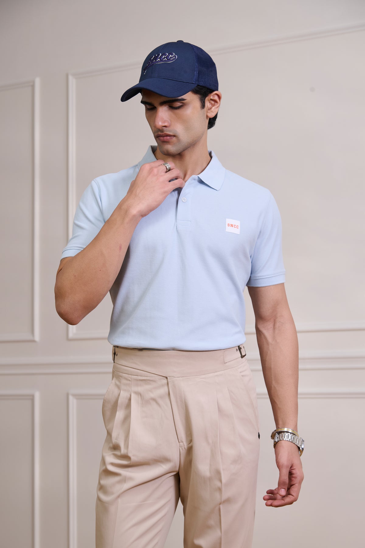 SNCC Light Blue Supima Cotton Yorker