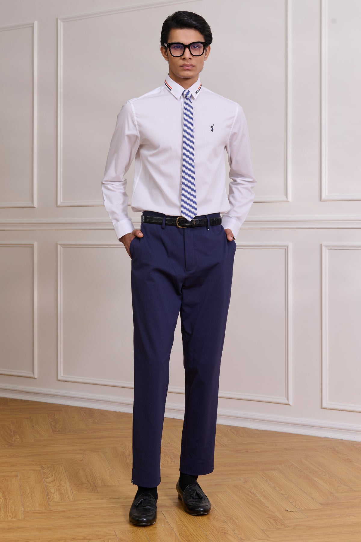SNCC White Shirt with Batsman Logo